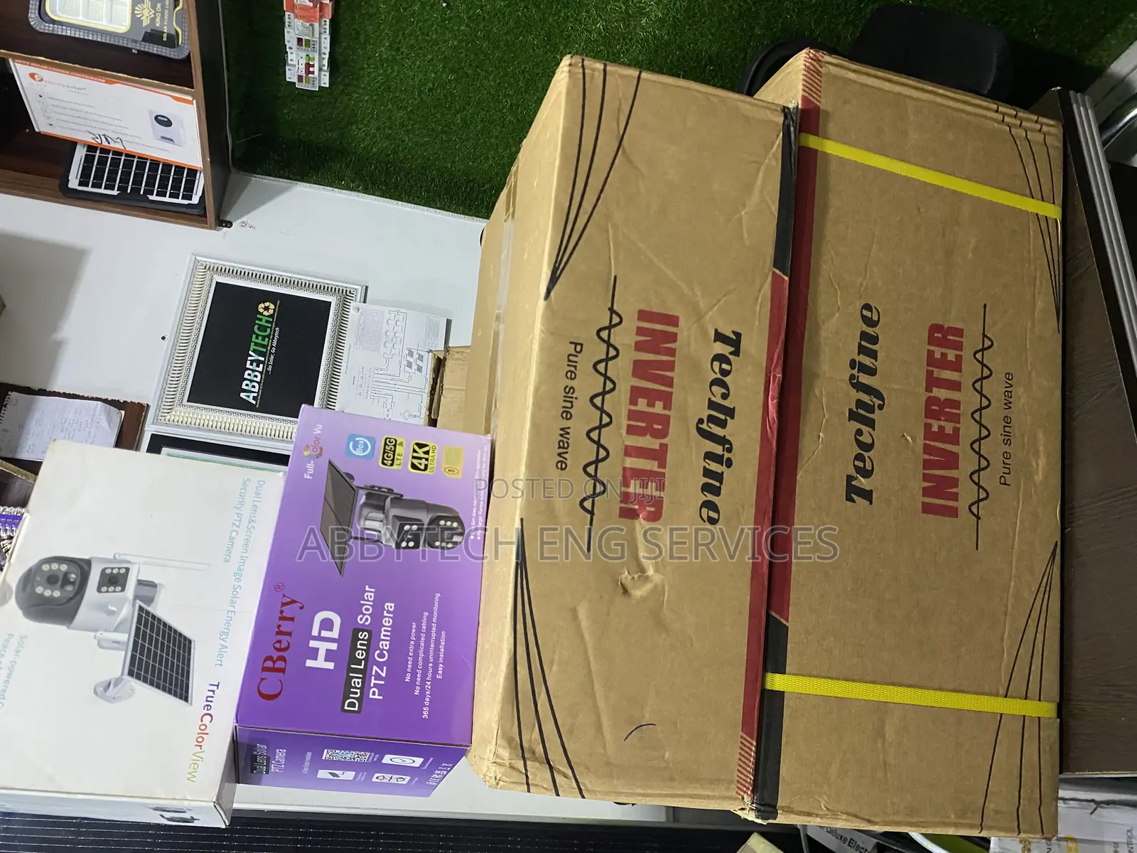 5kva Techfine Inverter and Charge Controler