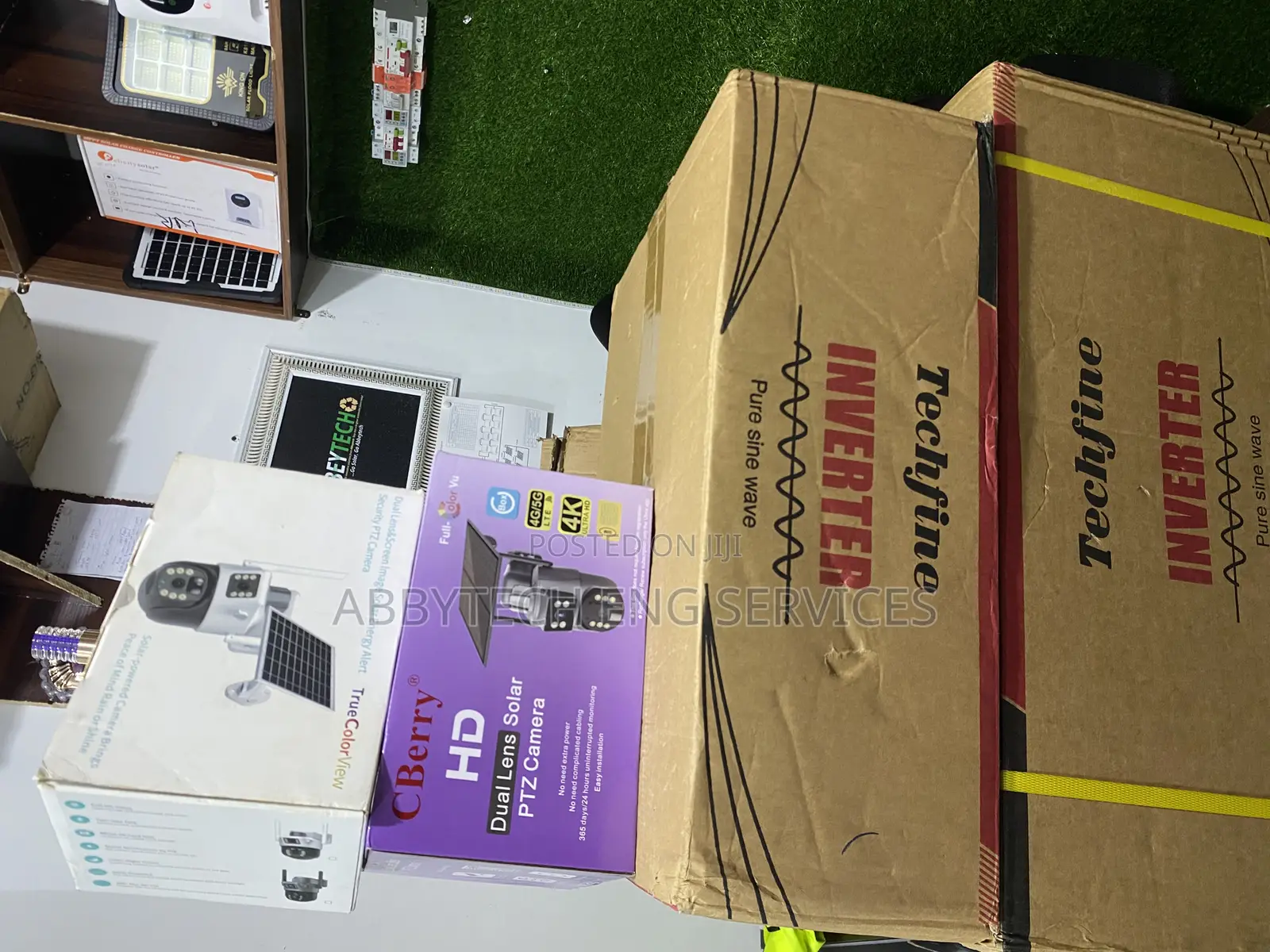 5kva Techfine Inverter and Charge Controler
