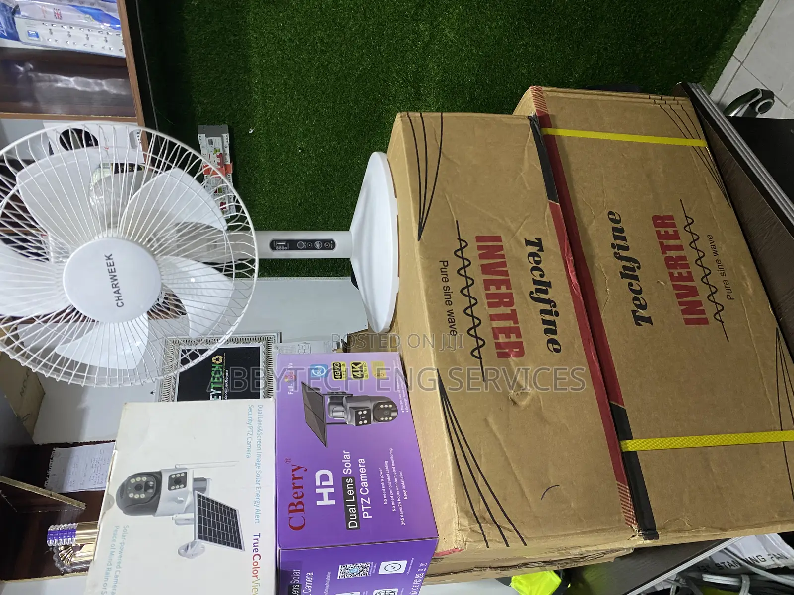 5kva Techfine Inverter and Charge Controler