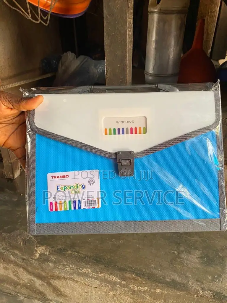 A4 Portable Accordion File Folder Multi-Layer Document Bag Exam Paper