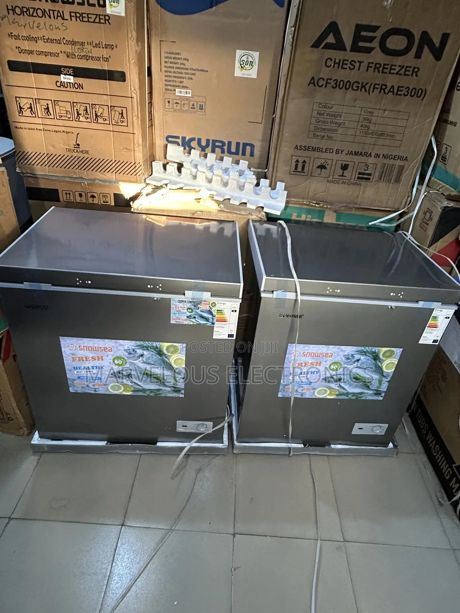 Brand New Original Snowsea Chest Freezer Full Copper Engine Warranty