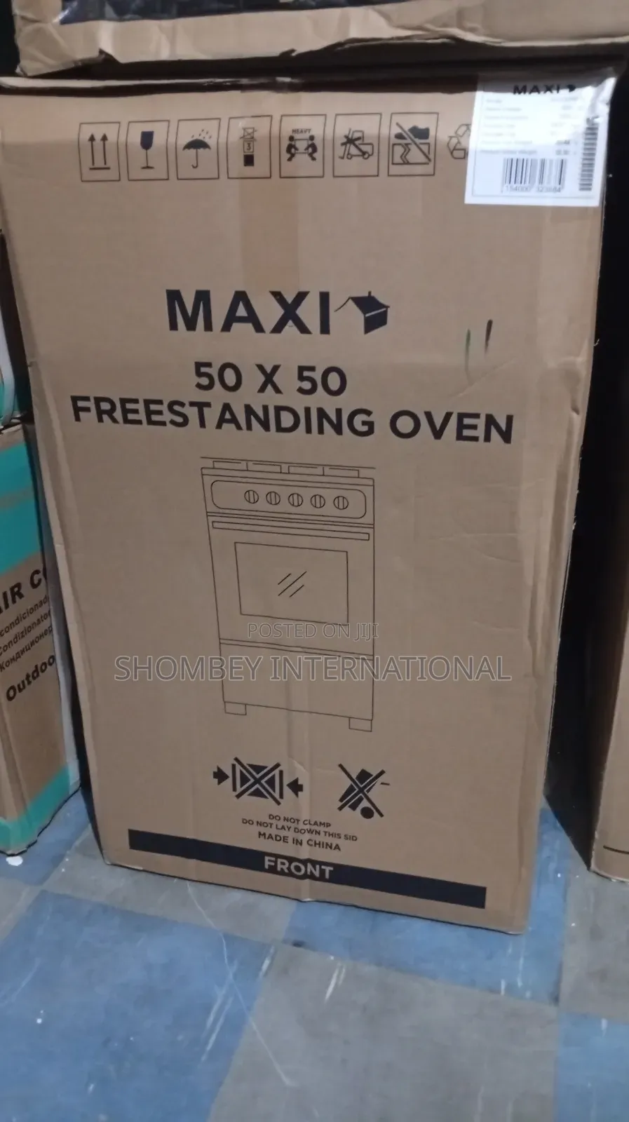 Maxi 50/50 4 Burners Gas Cooker