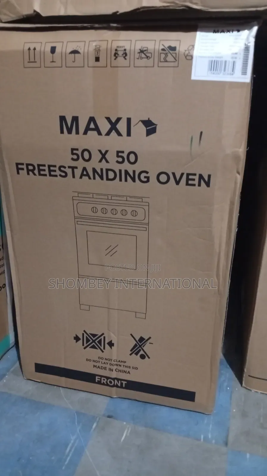Maxi 50/50 4 Burners Gas Cooker
