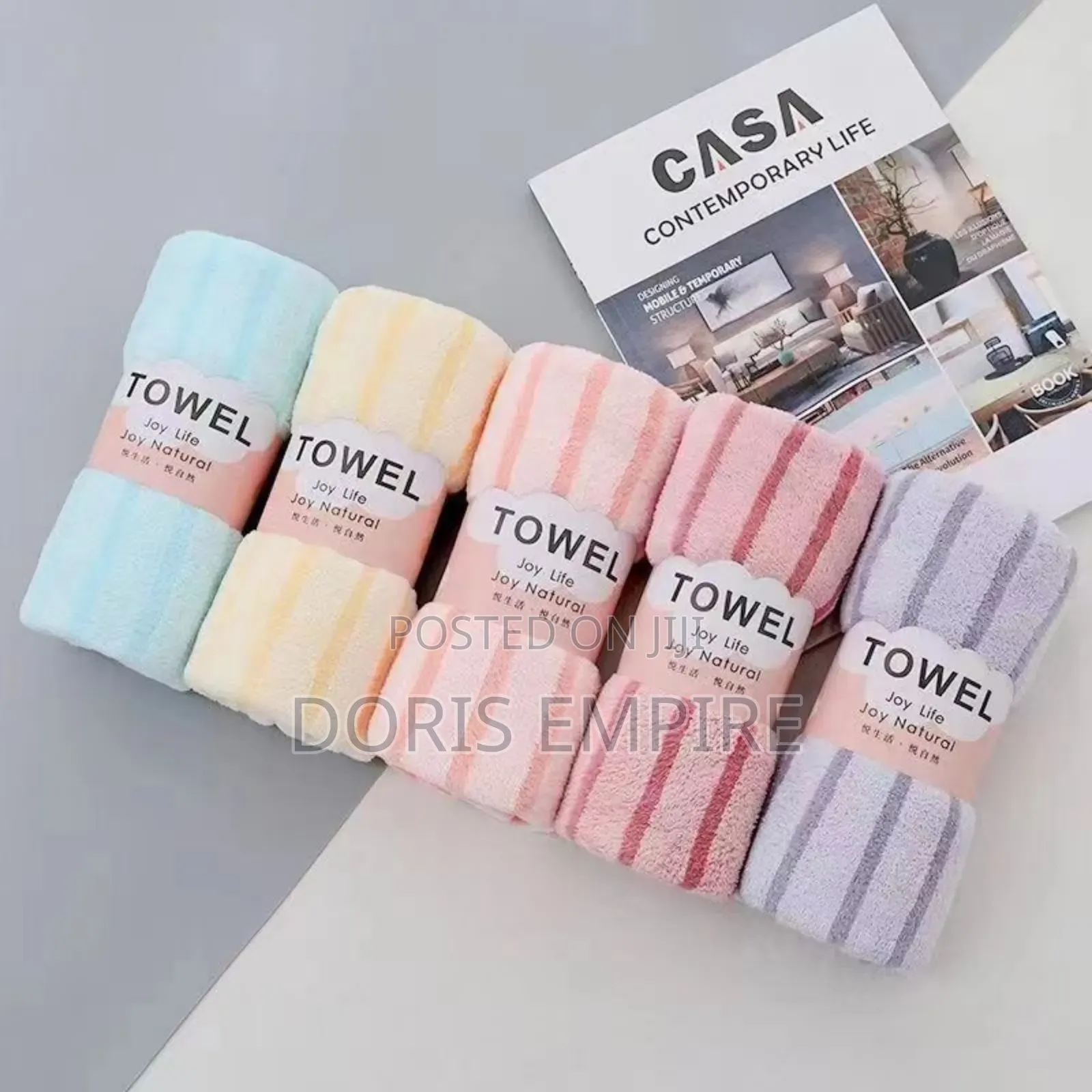 Qaulity 5 in 1 Thick Face Towel
