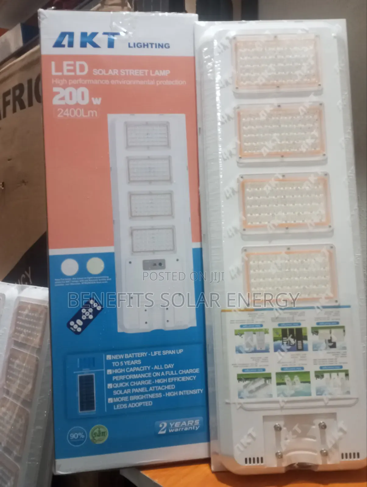 200w Akt Solar Street Light