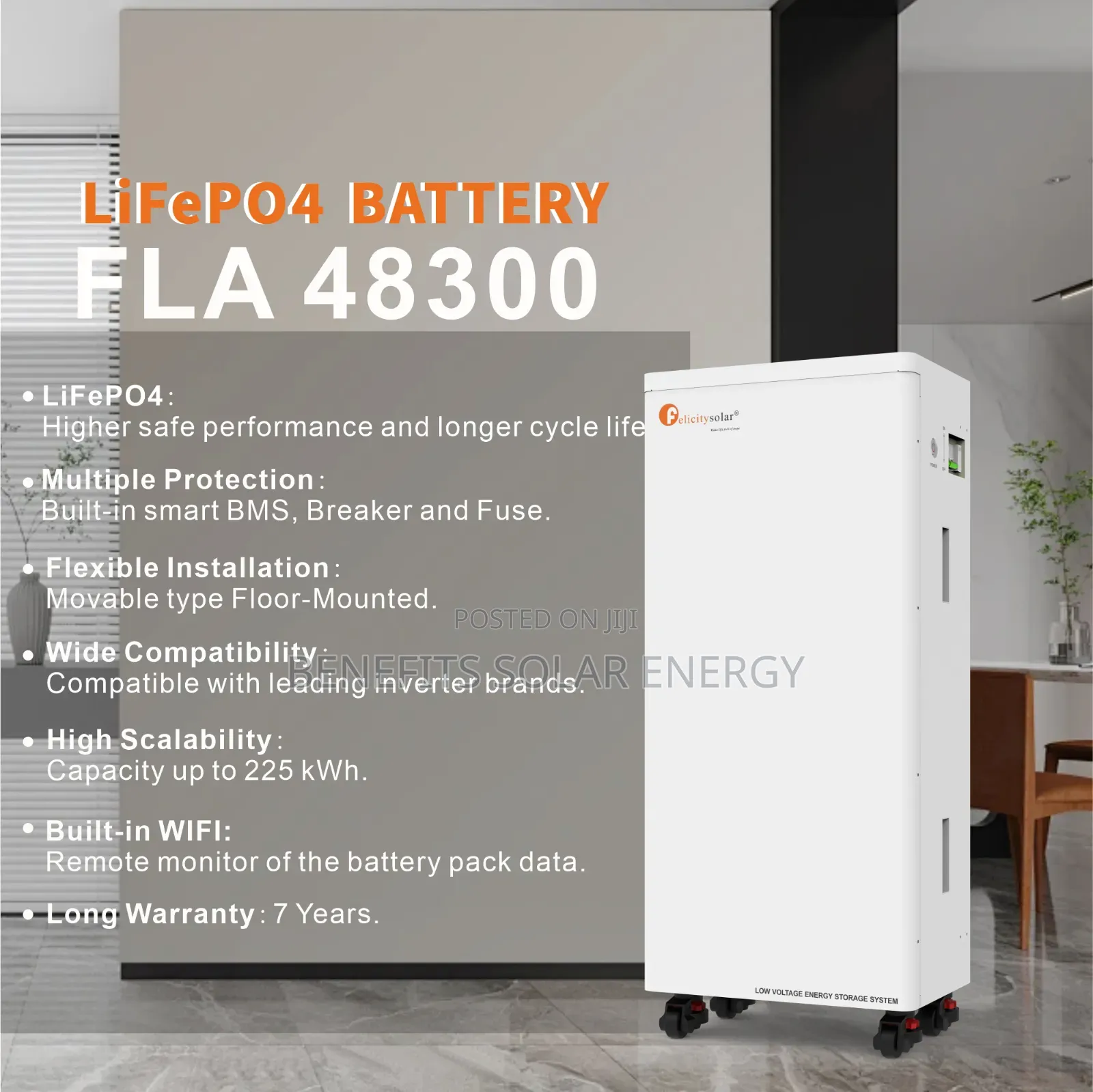 15kwh Felicity Lithium Battery (Fla Series)