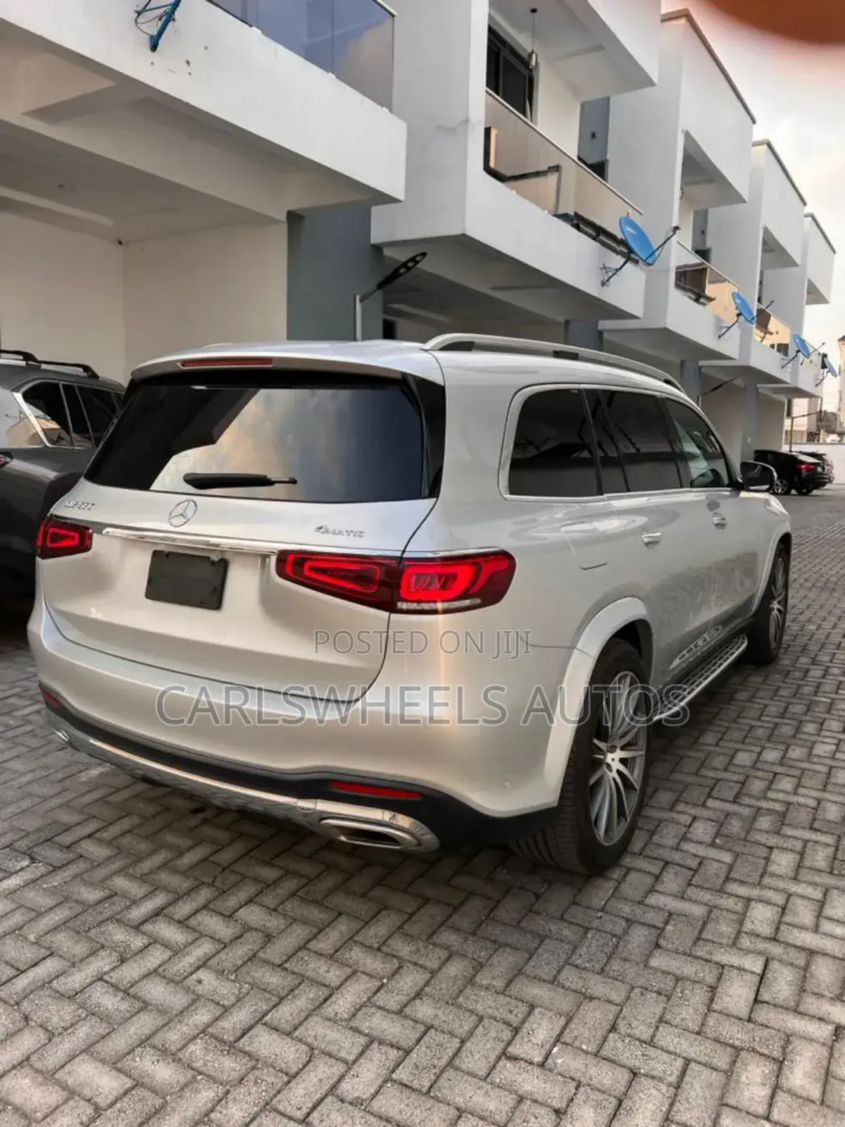 Mercedes-Benz GLS-Class GLS580 4MATIC 2020 Silver