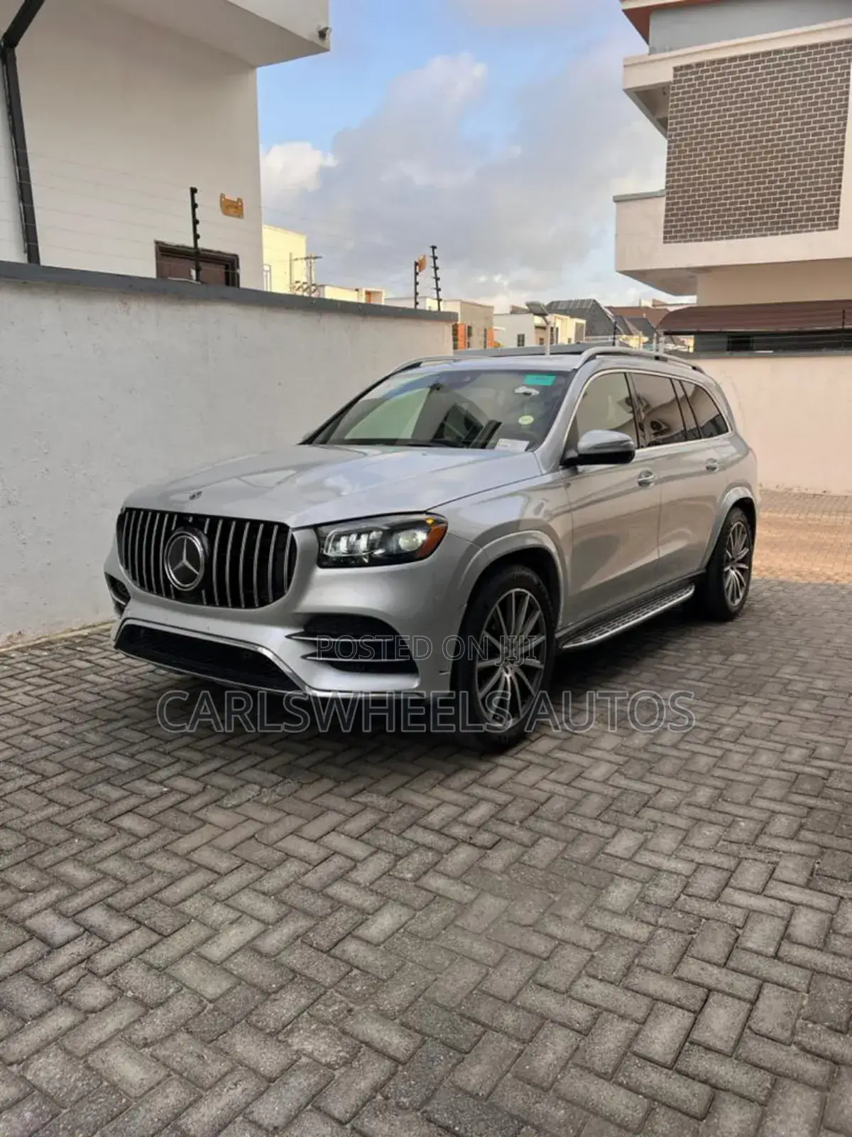 Mercedes-Benz GLS-Class GLS580 4MATIC 2020 Silver
