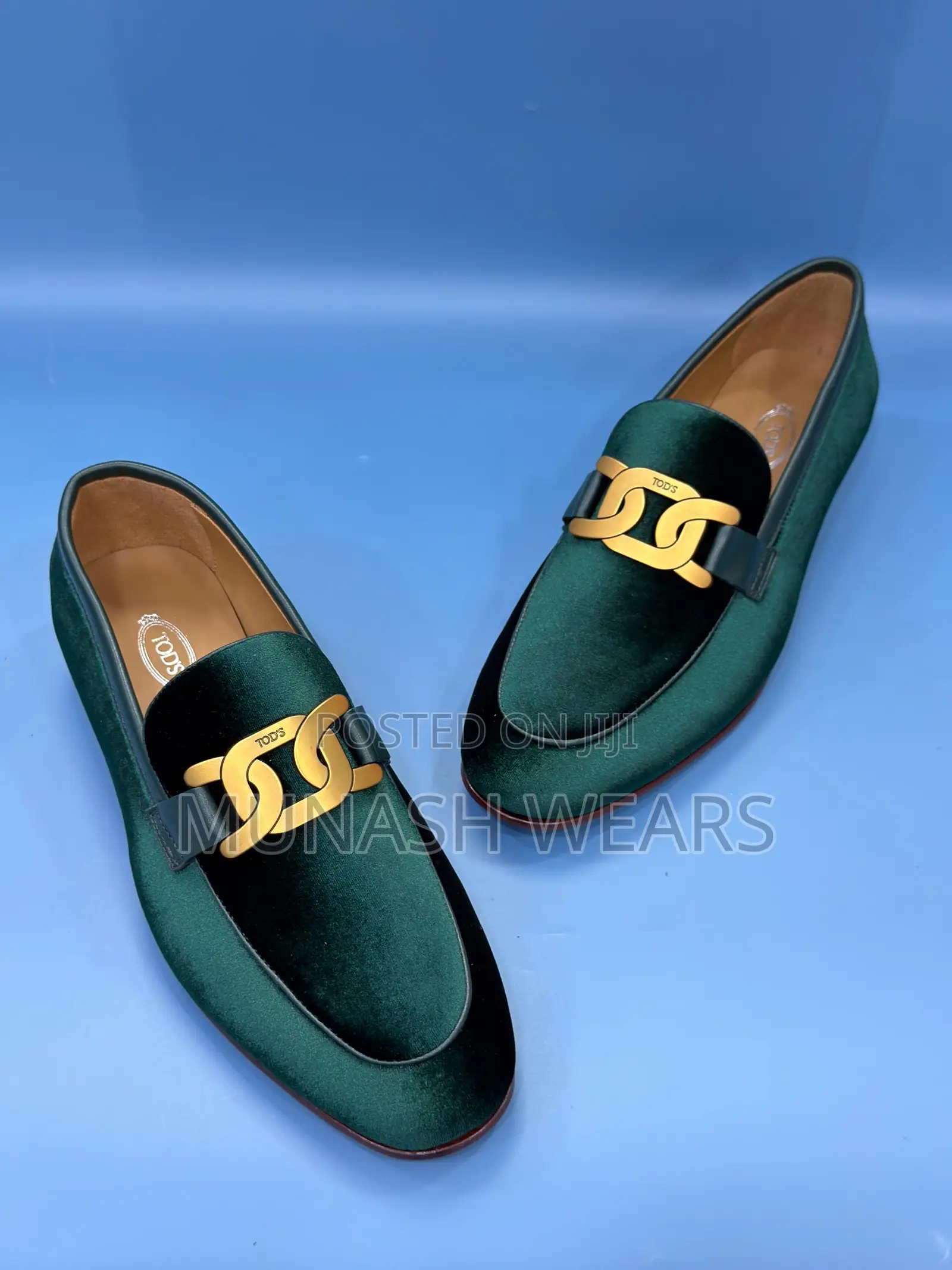 Luxury Tod's Velvet Shoes For Men