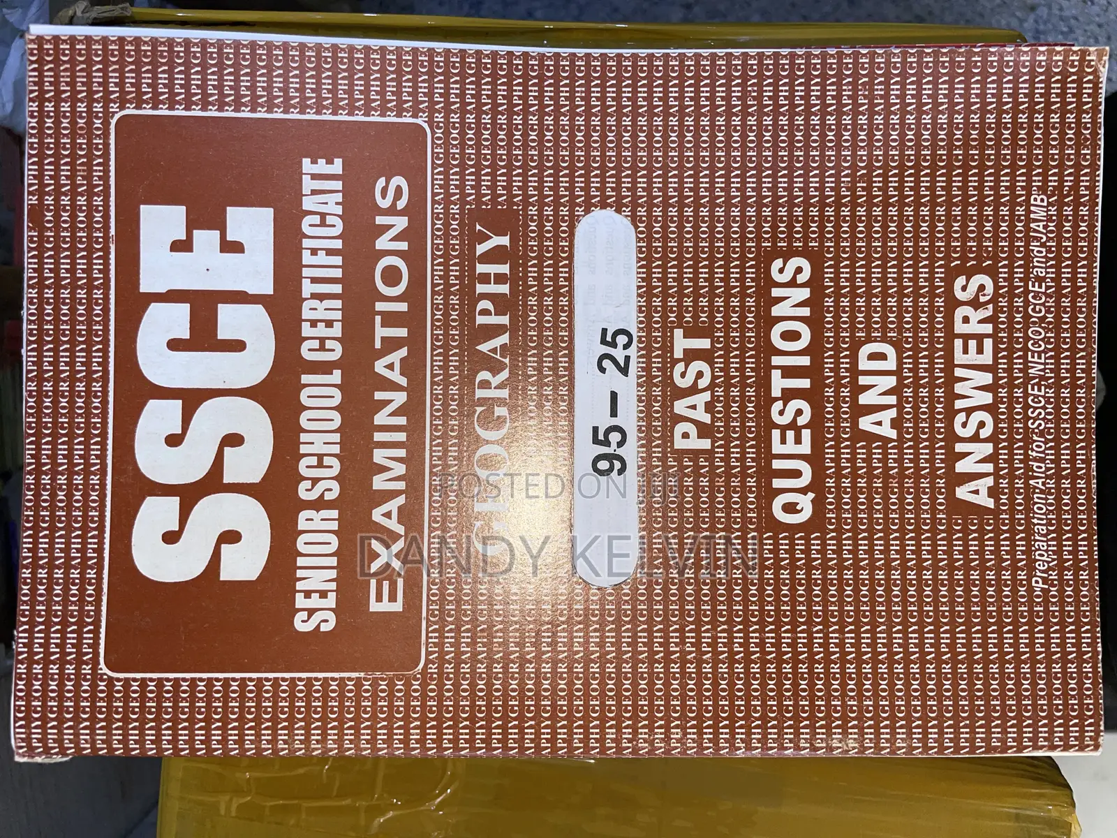 Ssce Past Question