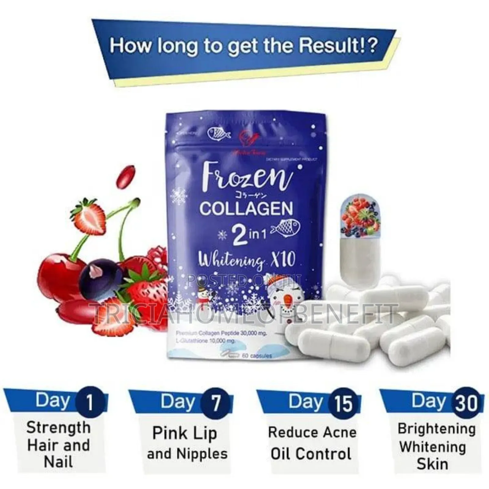 Frozen Detox Collagen Capsules