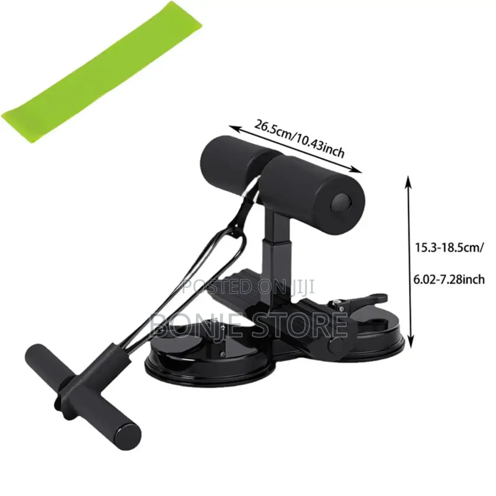 Sit Up Suction With Resistance Band