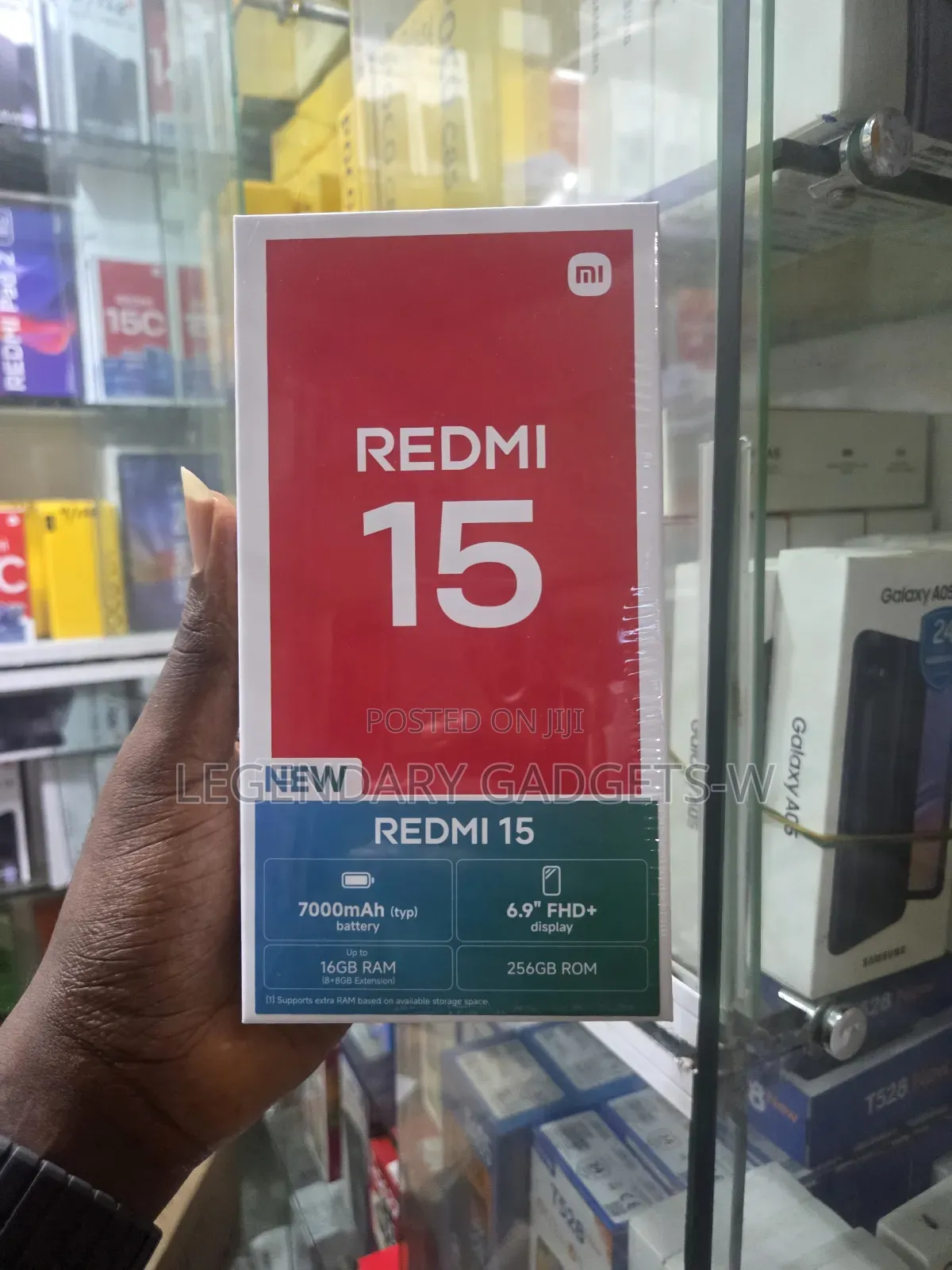 New Xiaomi Redmi 15 256 GB Black