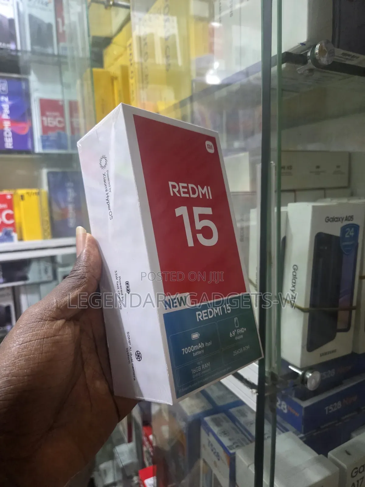 New Xiaomi Redmi 15 256 GB Black