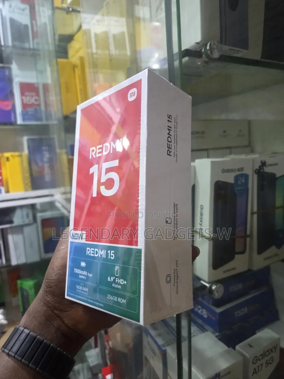 New Xiaomi Redmi 15 256 GB Black