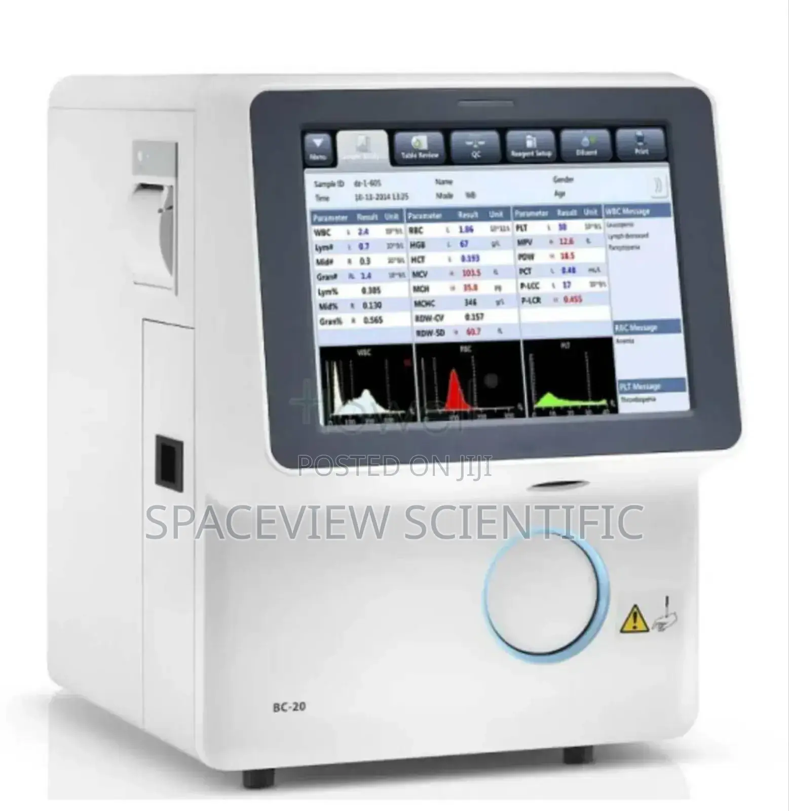 Mindray Bc Auto Hematology Analyzer