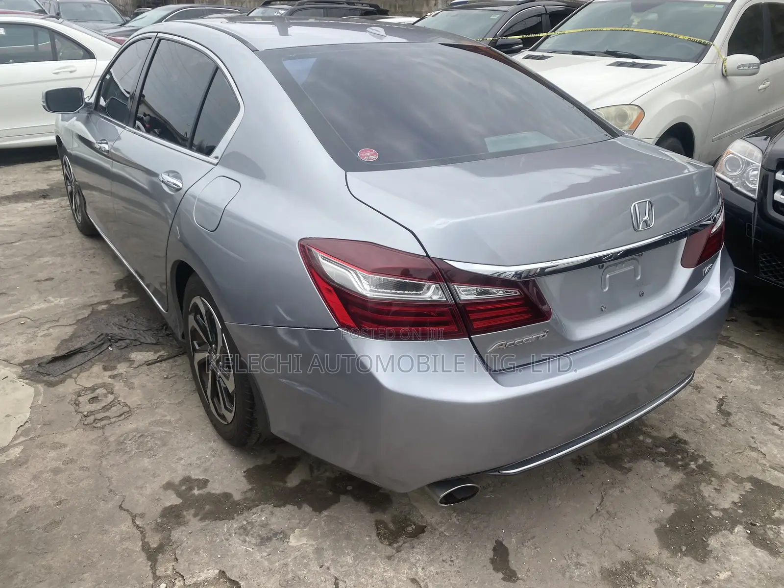 Honda Accord EX-L V6 4dr Sedan FWD (3.5L 6cyl 6A) 2017 Silver