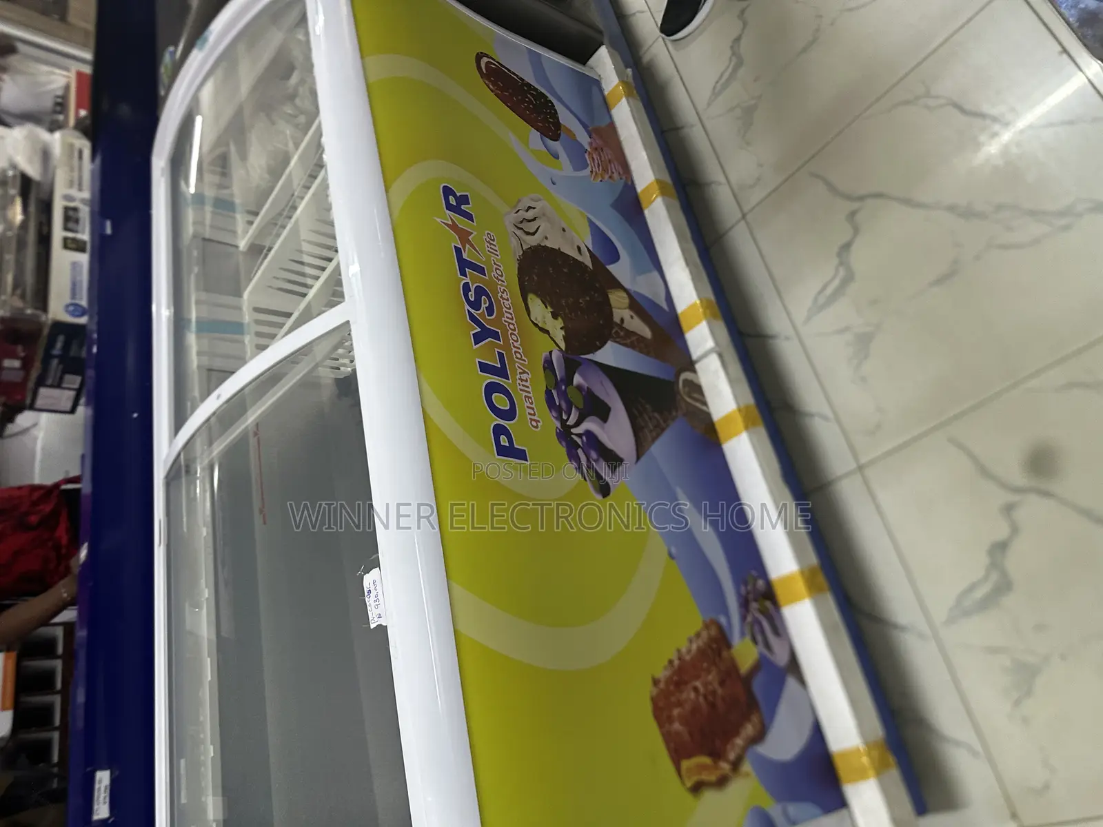 Polystar Showcase Freezer Pvcsc615 615 Liters Showcase