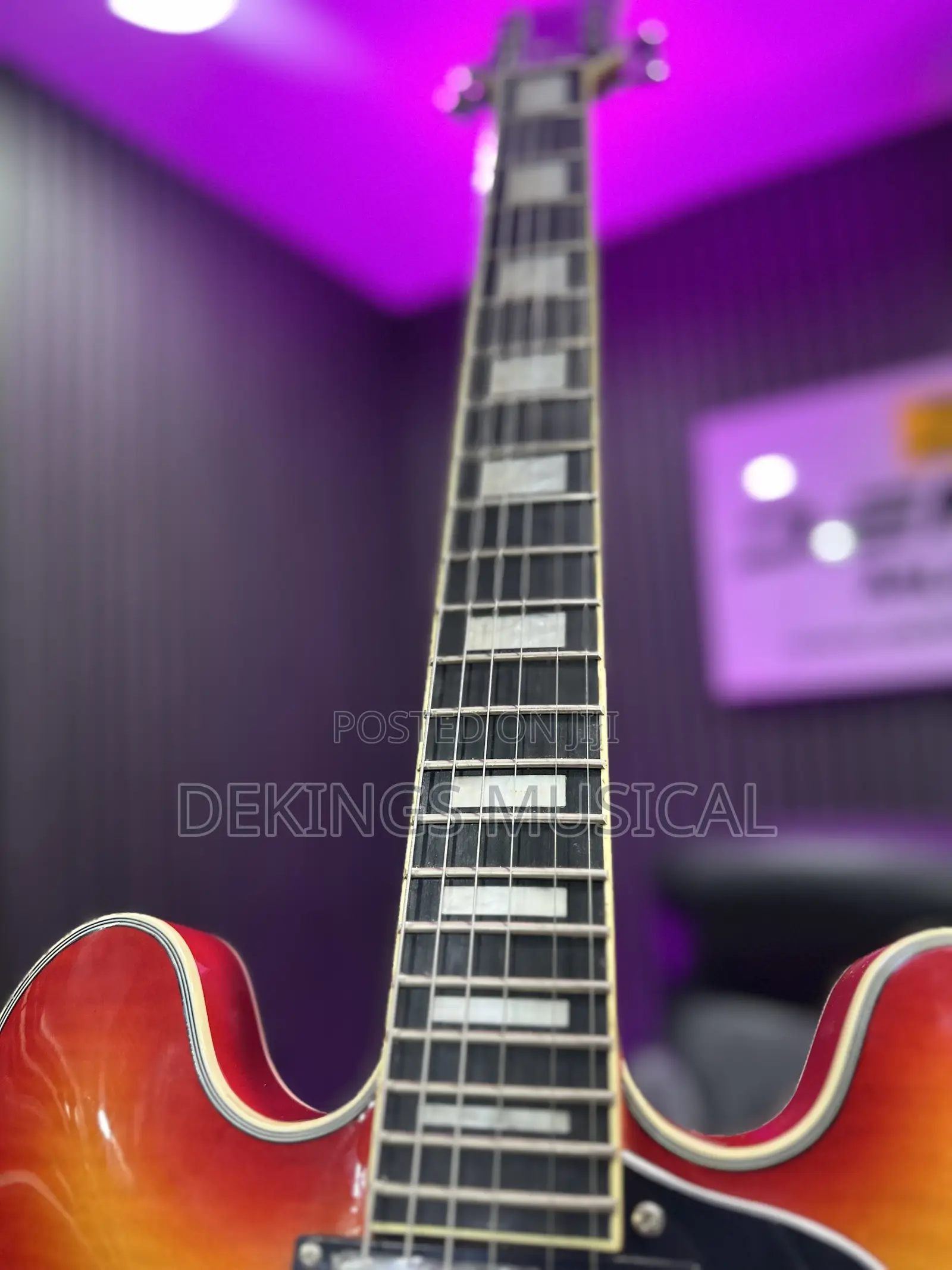 Professional Ultimate-Japan Semi-Hollow Body Jazz Guitar