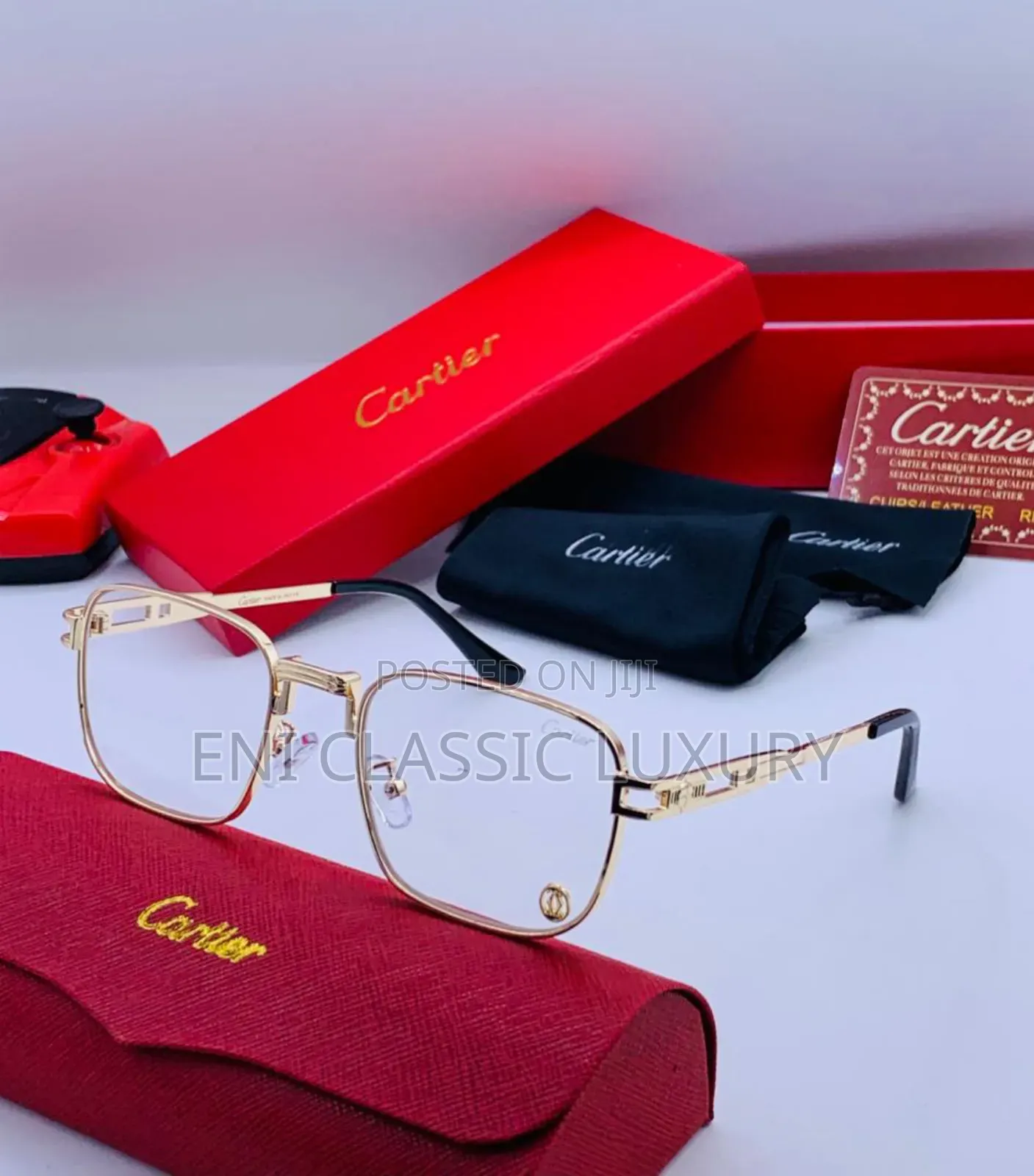 Pure Quality Luxury Eyewear Collection Cartier Well Banded Package