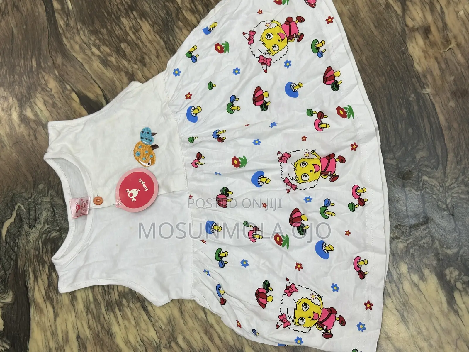 Summer New Cotton Dress for Girls- 24months (2years)