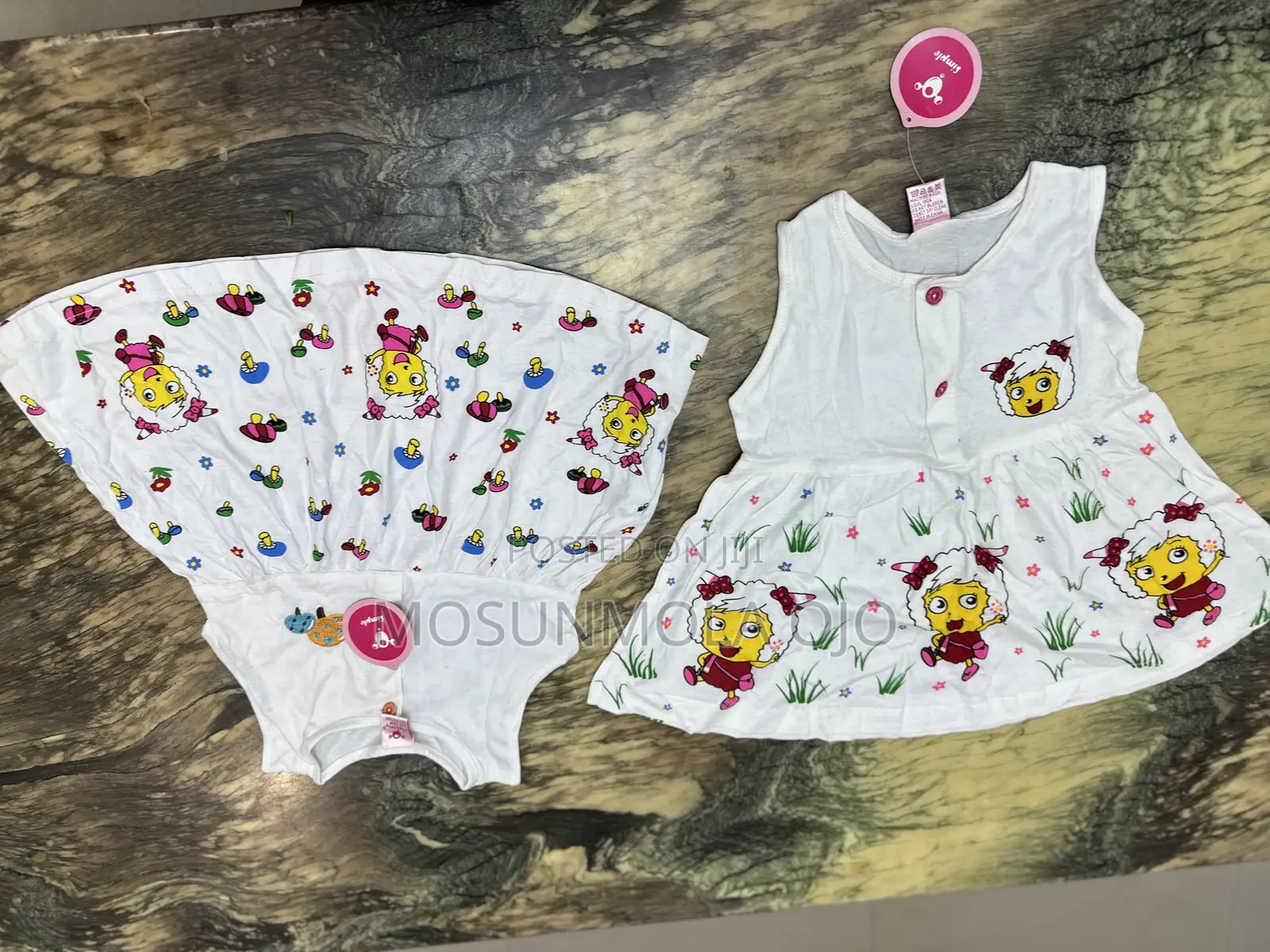 Summer New Cotton Dress for Girls- 24months (2years)
