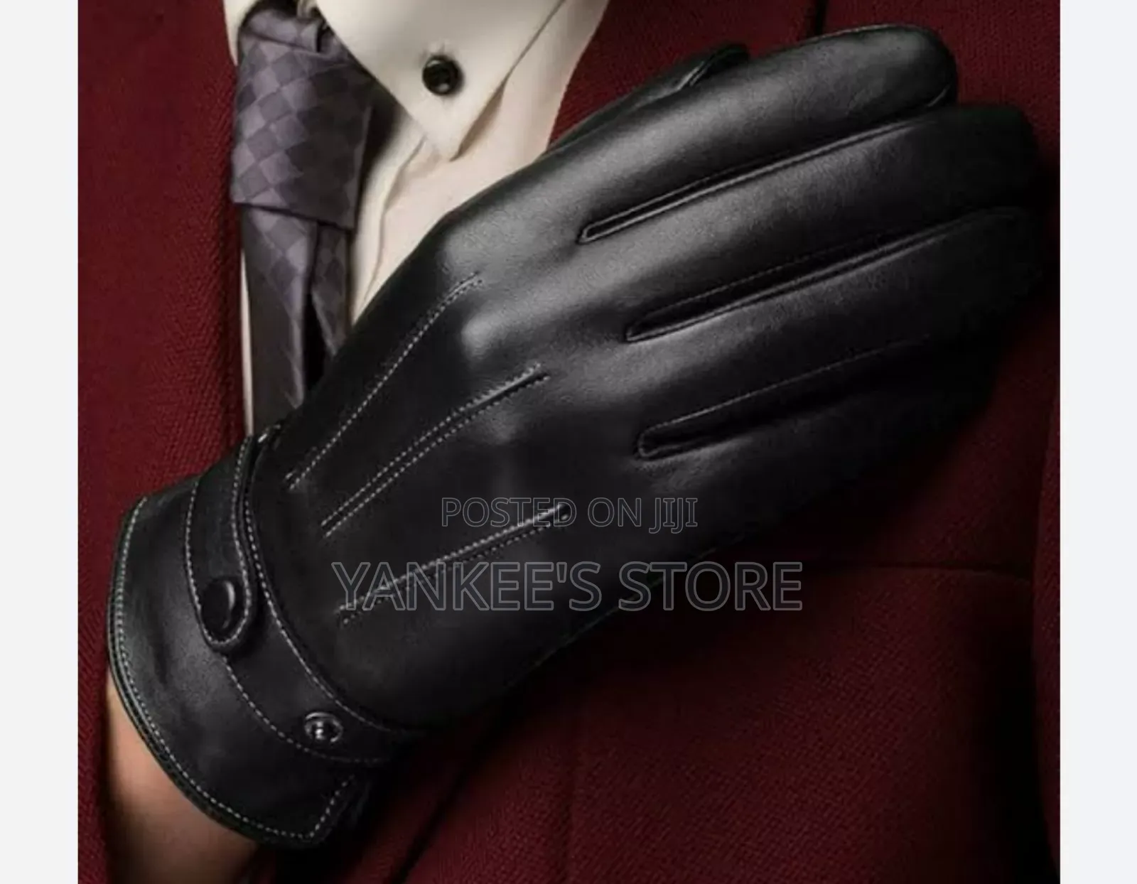 Brand New Boys Touch Screen Leather Glove