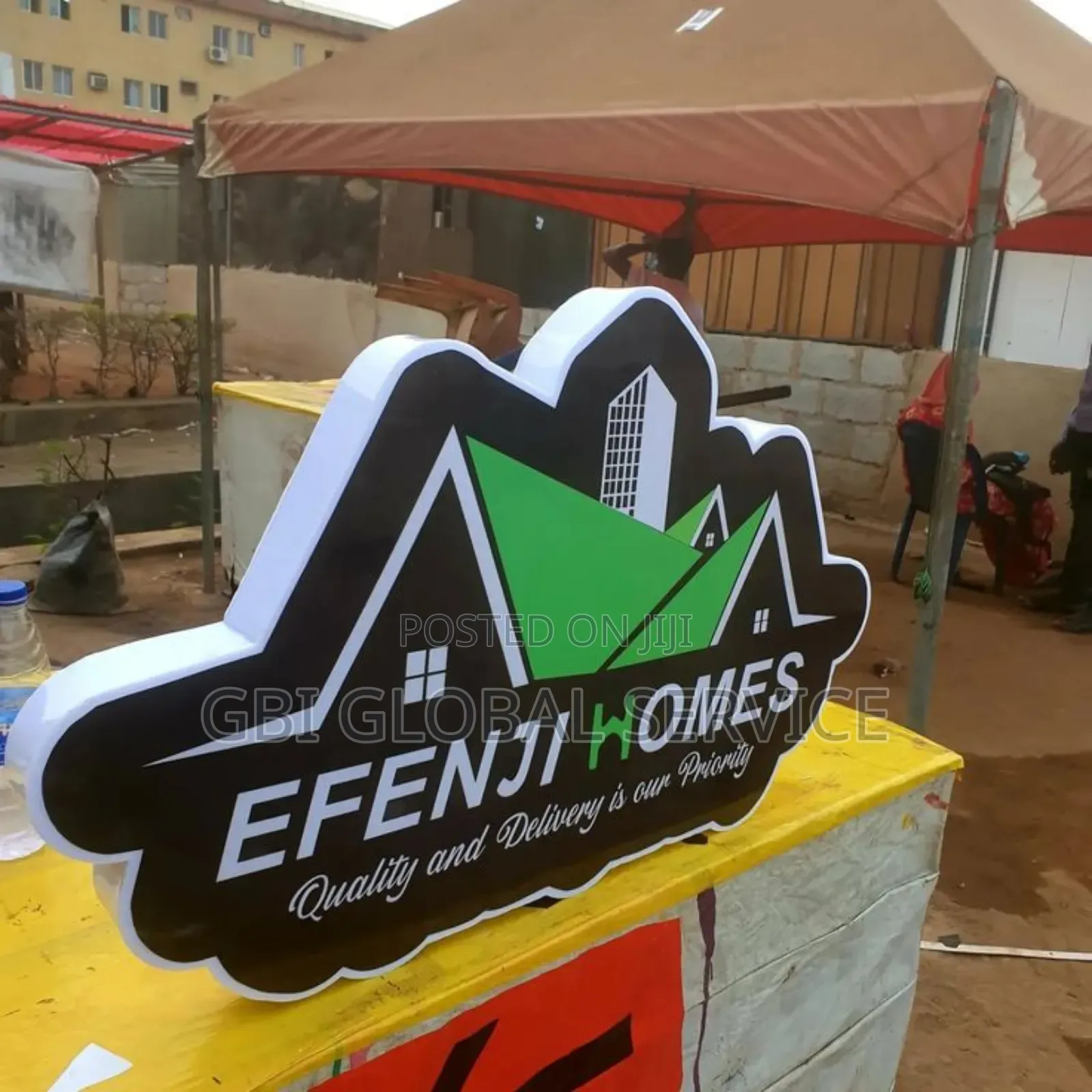 3d Facial Signage Outdoor