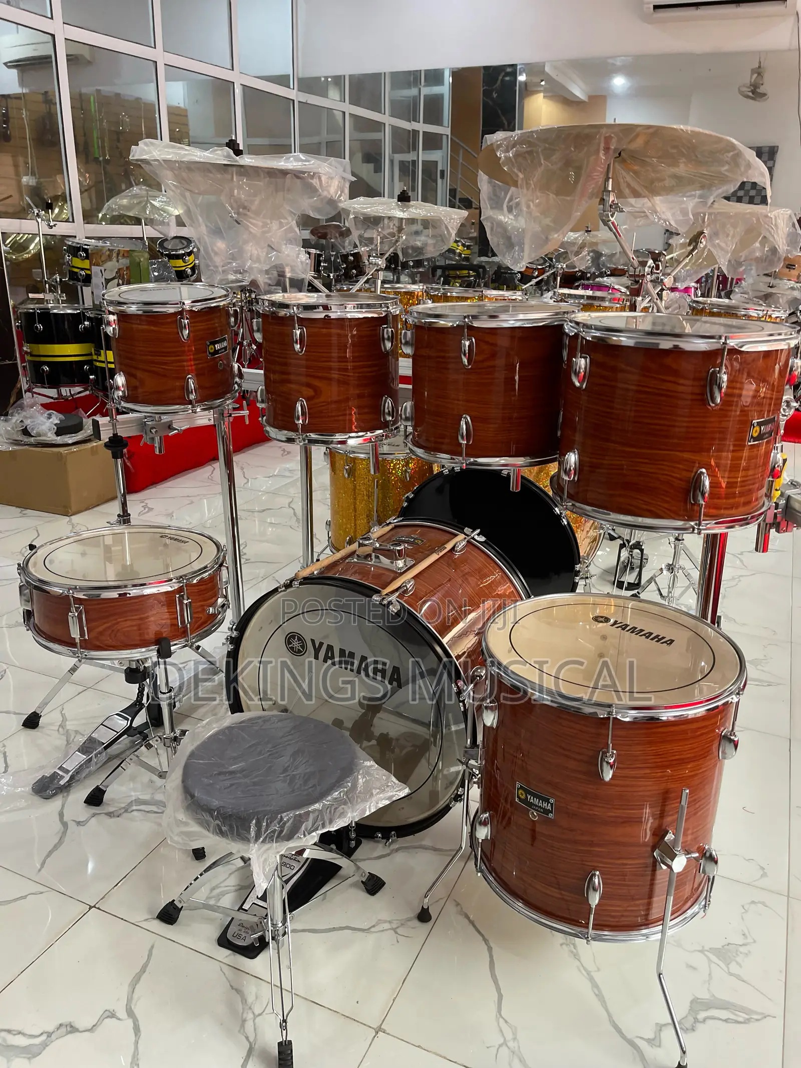 Yamaha Professional Drum Sets 7 Piece