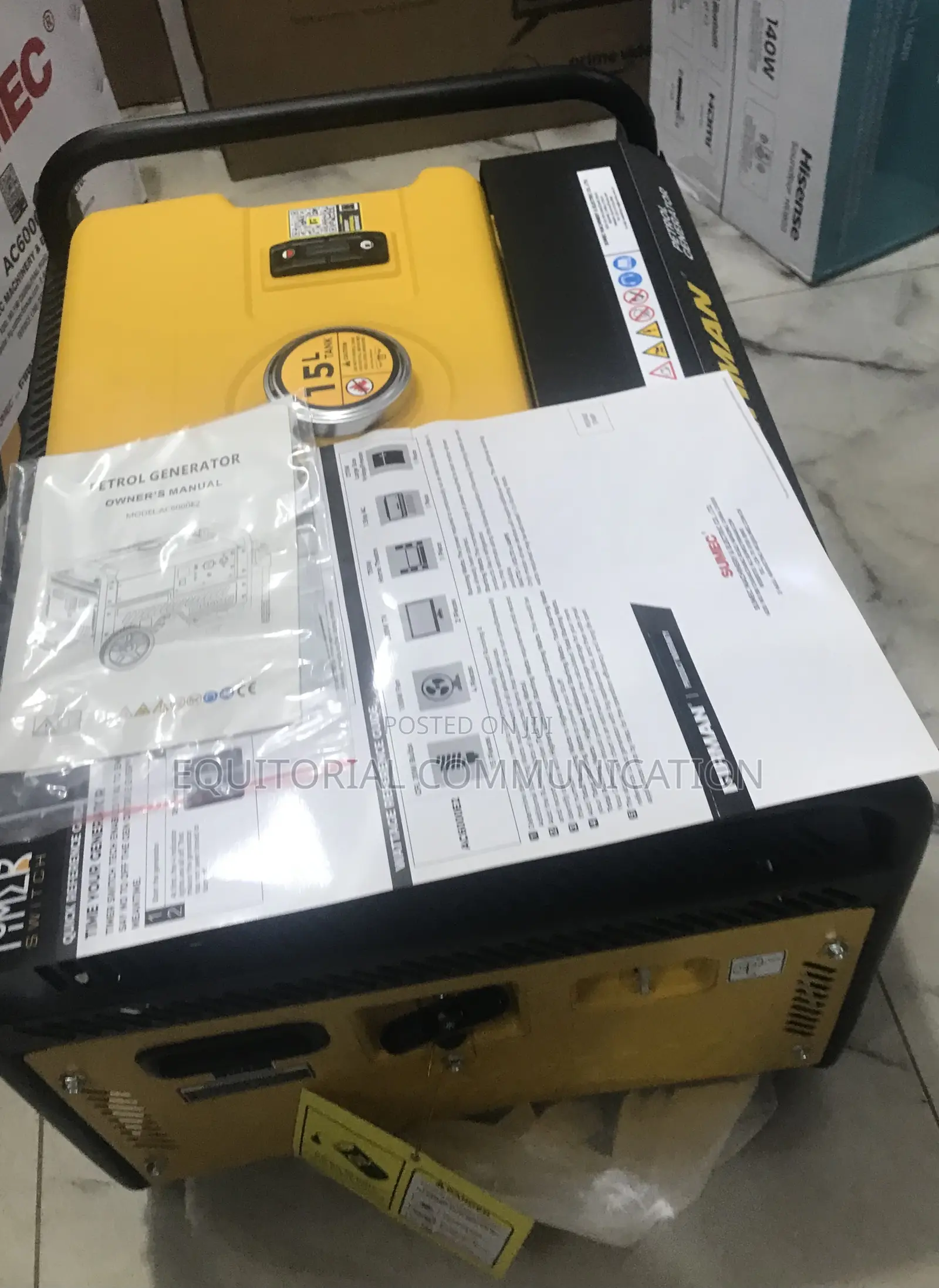 Firman Ac6000e2 – Key Start + Manual Backup