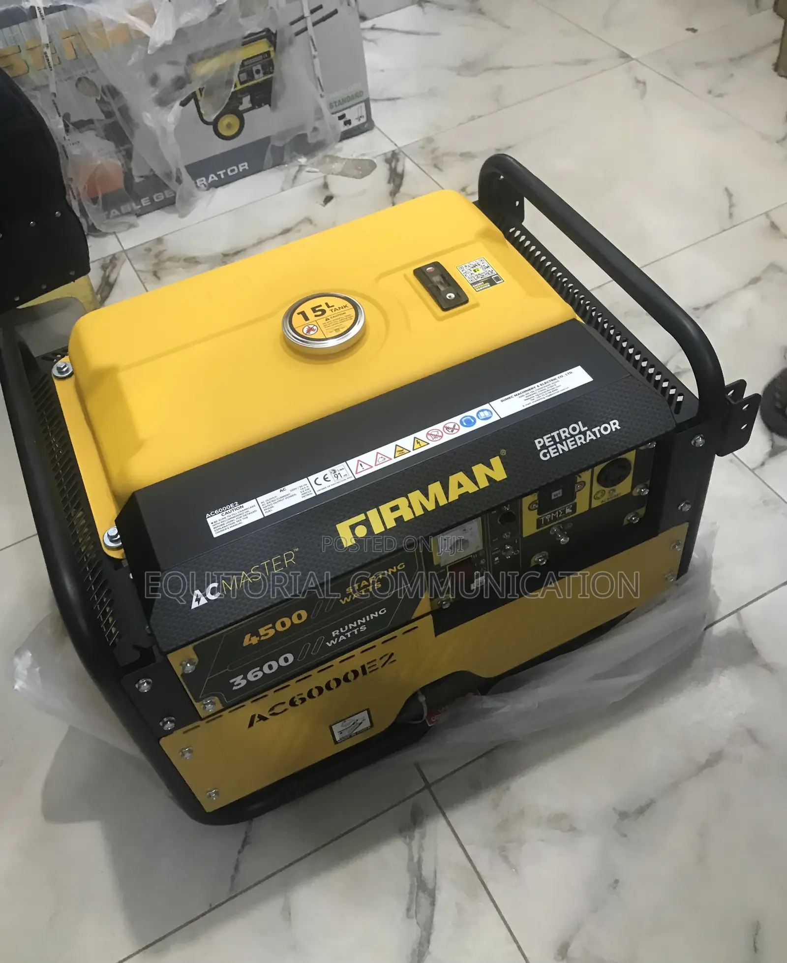 Firman Ac6000e2 – Key Start + Manual Backup