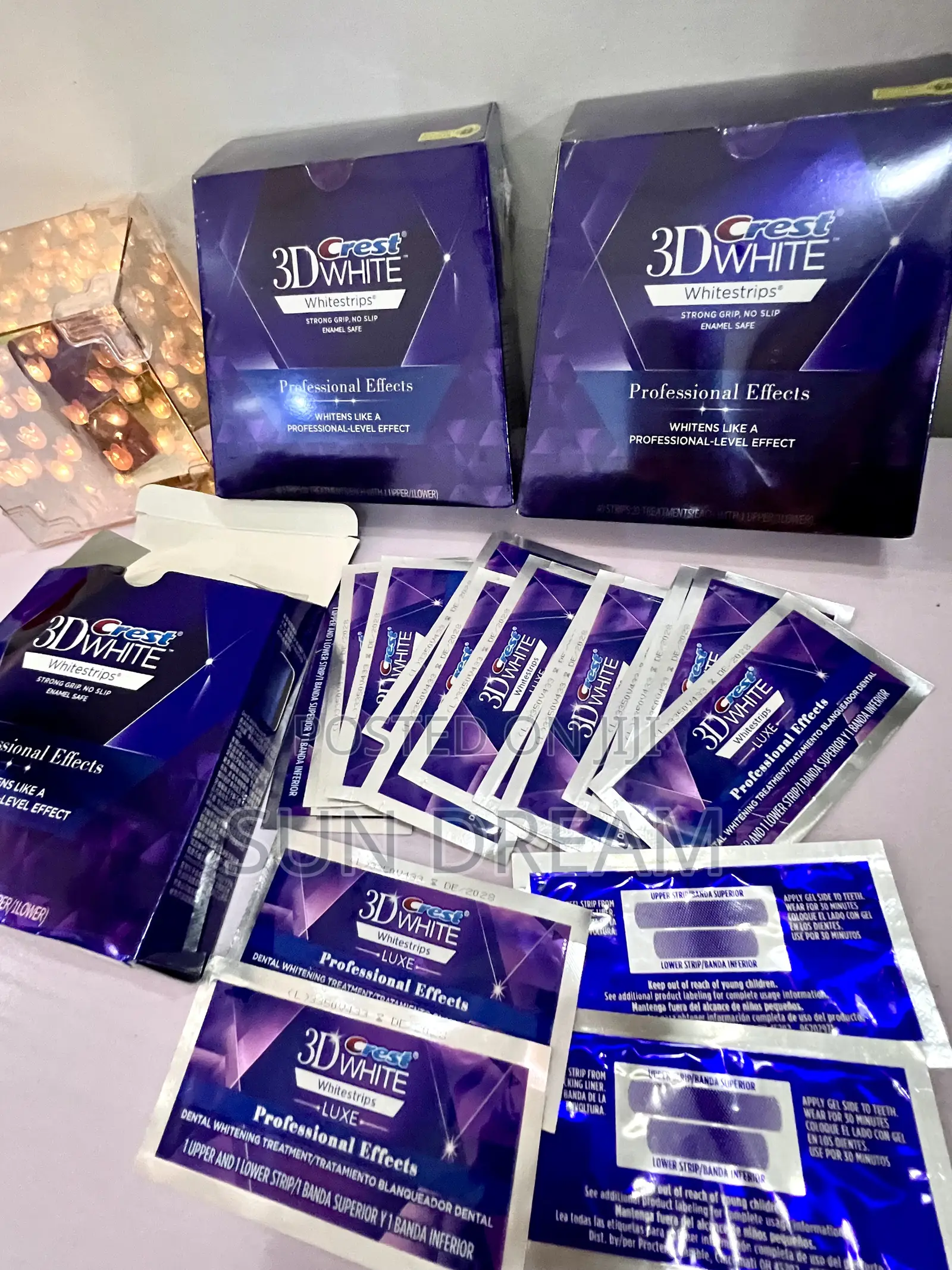 Original 3d Crest Teeth Whitening Strips Available In Lagos