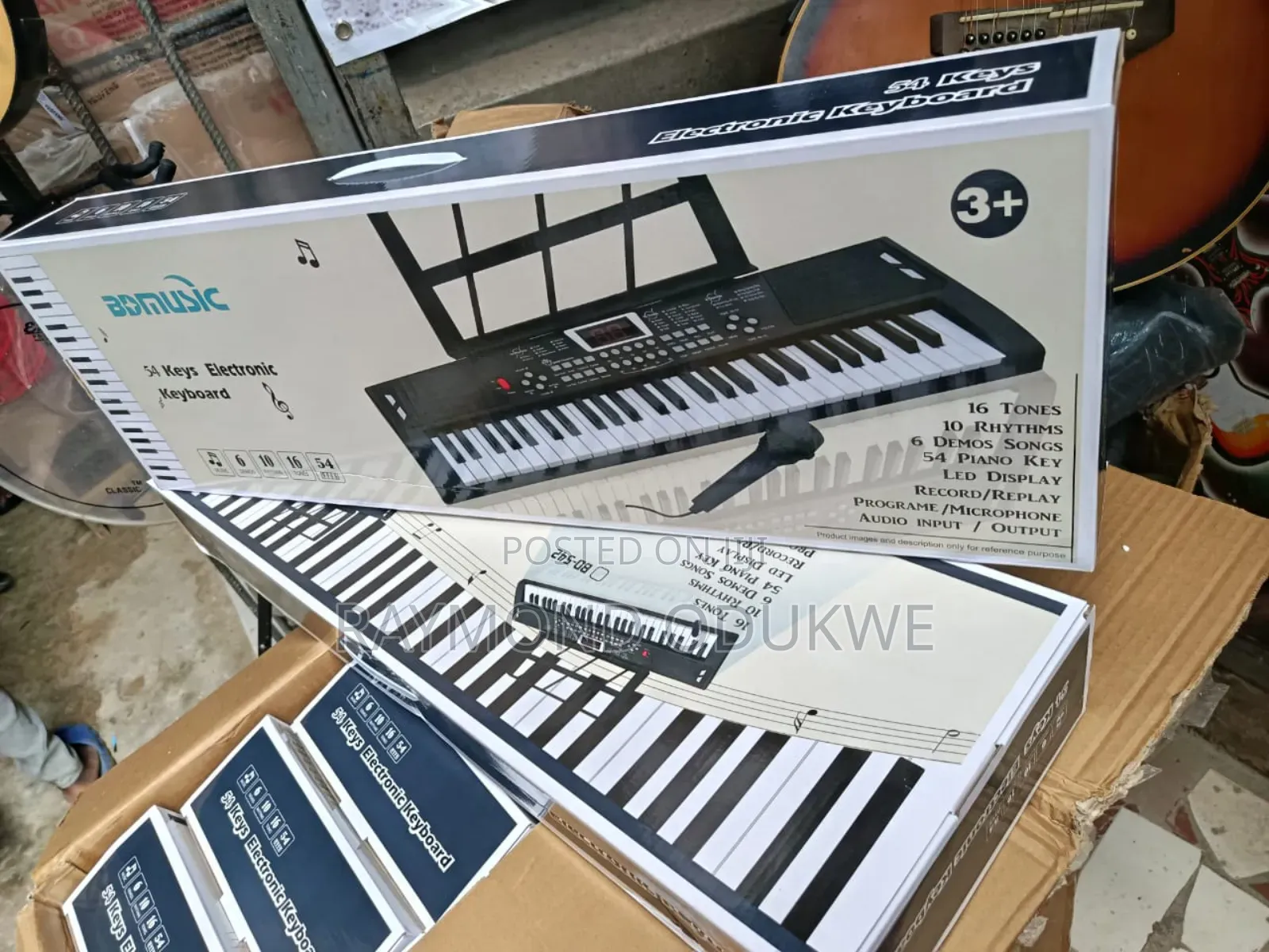 Special 54keys Lightning Keyboard for Kids