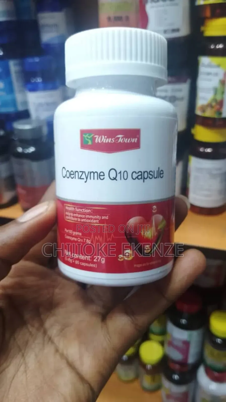Wins Town Coenzyme Q10 by 60 Capsules