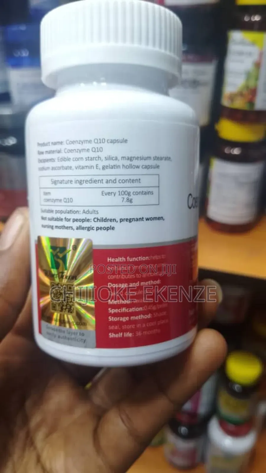 Wins Town Coenzyme Q10 by 60 Capsules