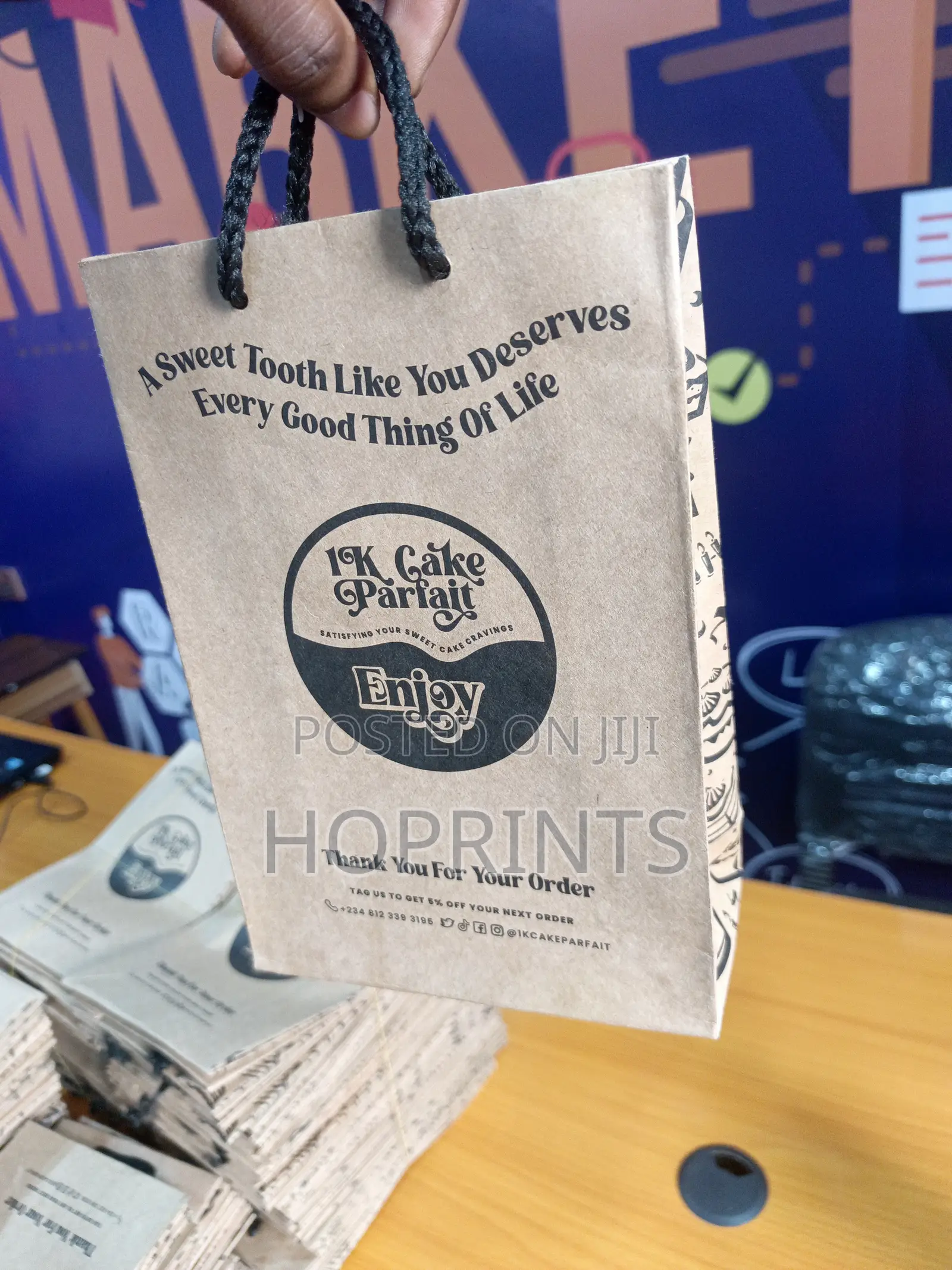 Printed Kraft Bags for Your Business