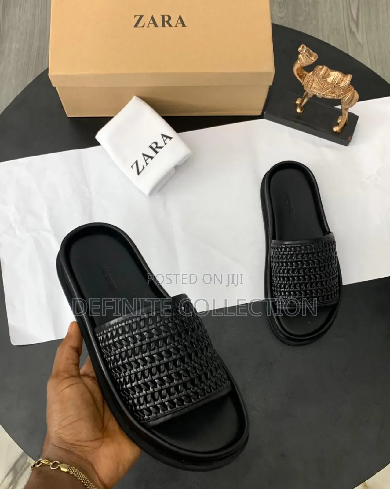 Zara Netted Luxury Slippers