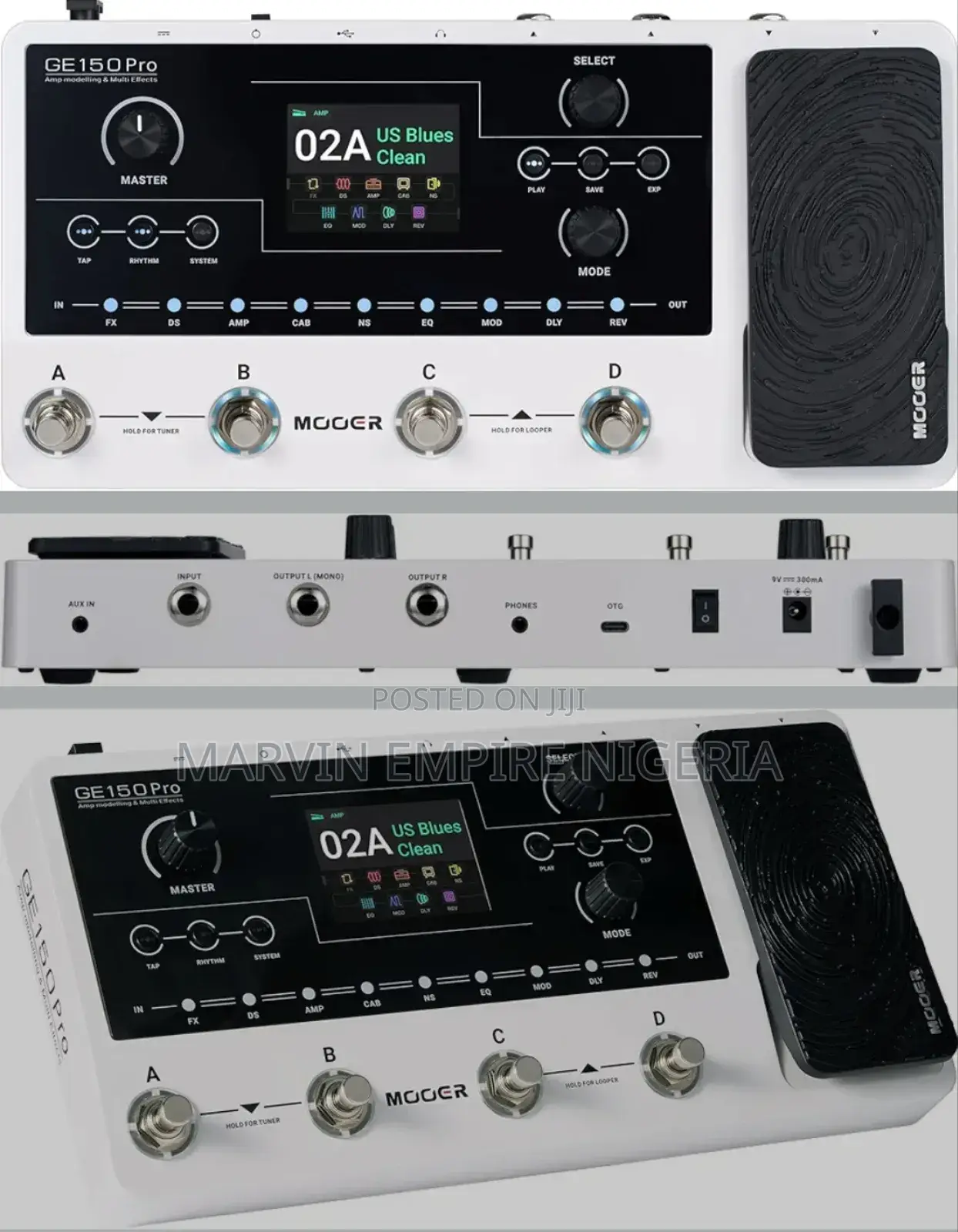 Mooer Ge150 Pro Guitar Amp Modelling Multi Effects, Reverb, Delay