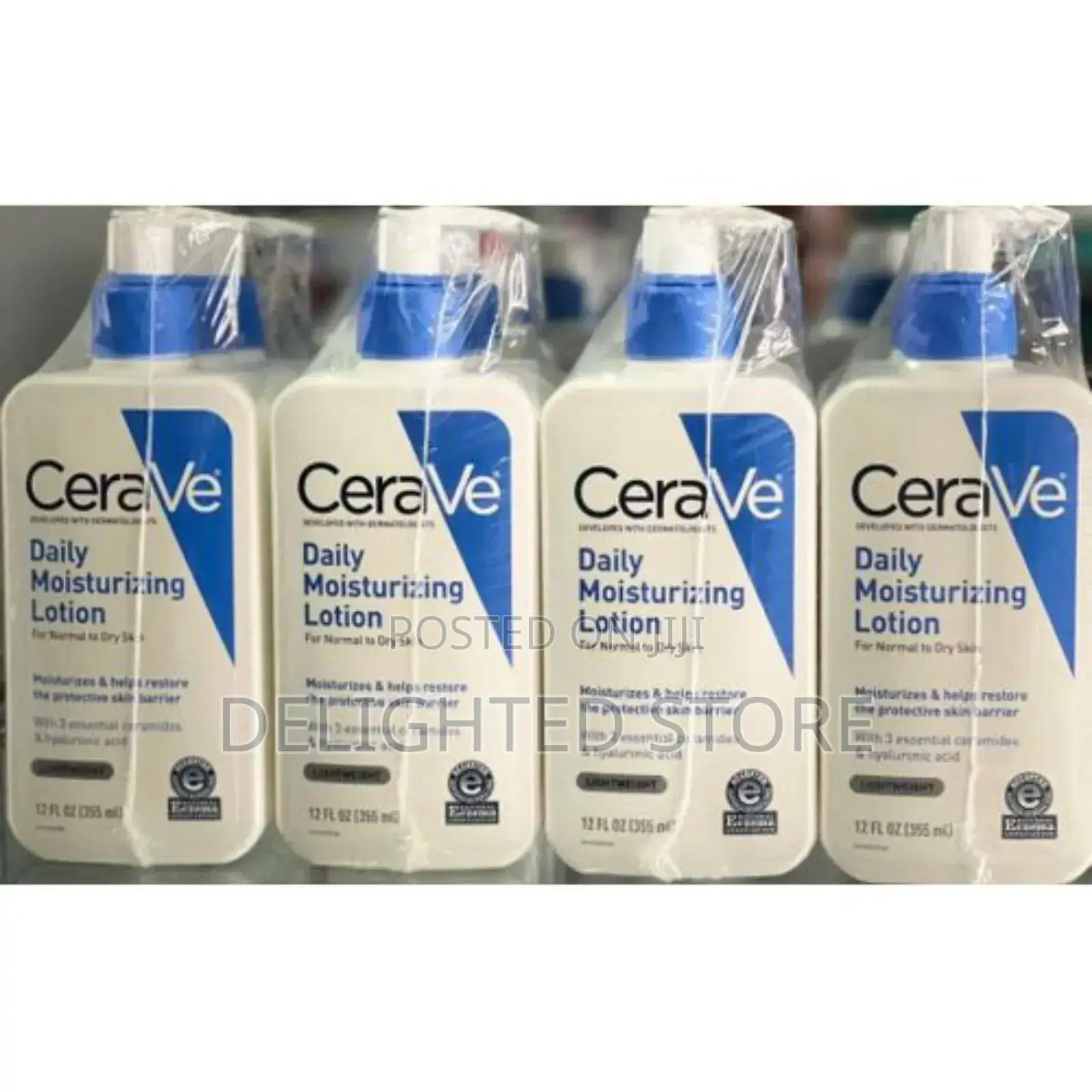 (355ml) Cerave Daily Moisturizing Lotion for Normal - Dry Skin