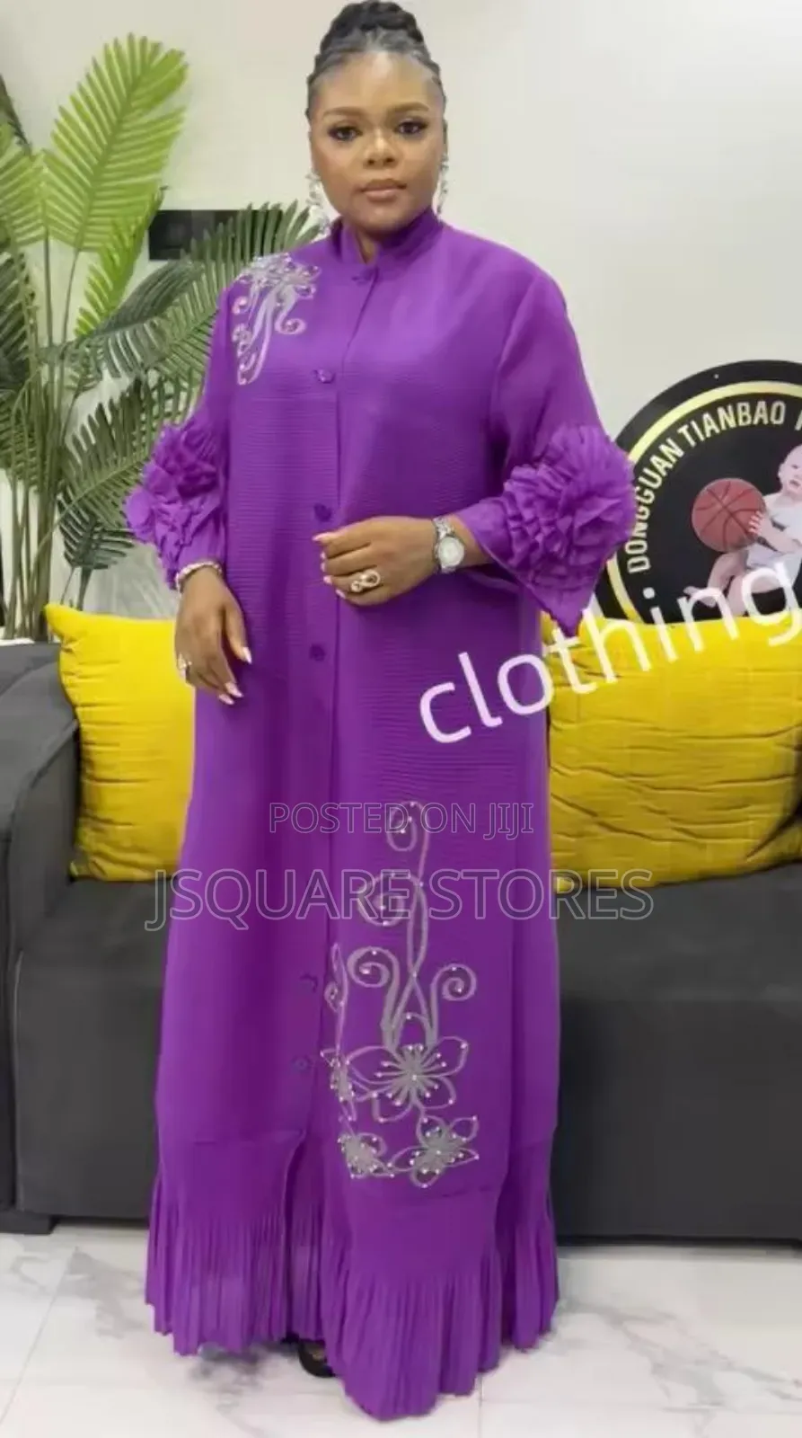 Luxury Miyake Long Dress