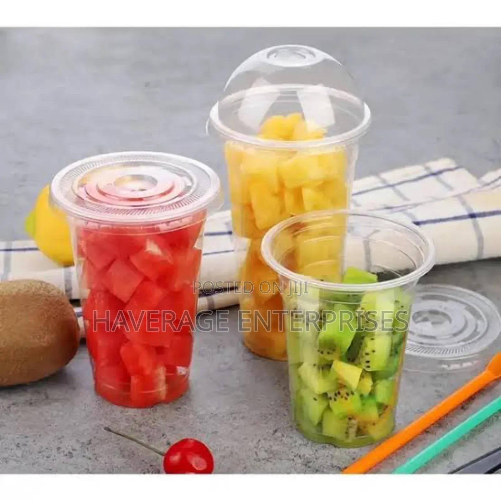 Parfait//Dessert/Cake Cup With Flat Lids 12/16oz 1000pces