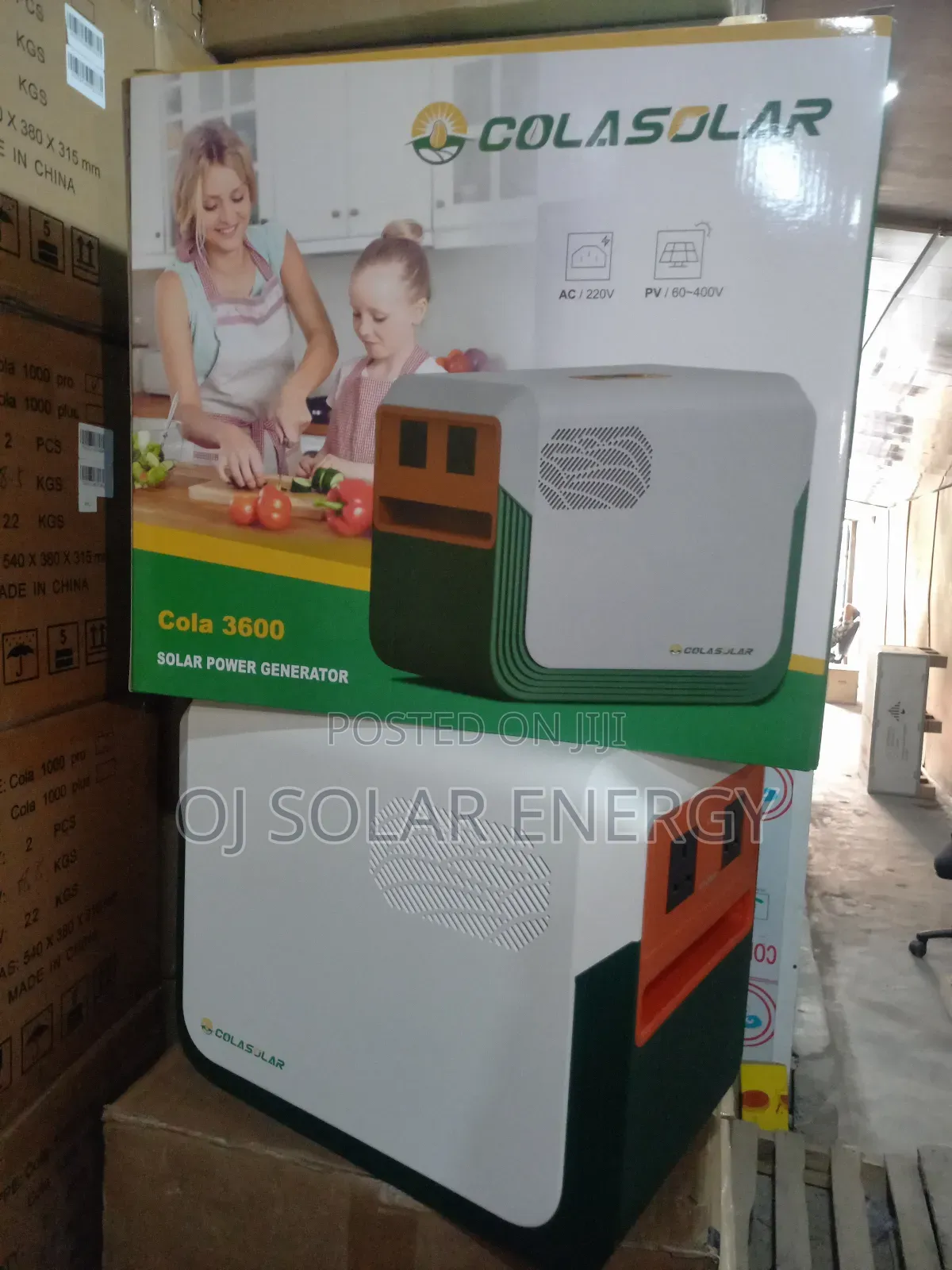 Colasolar 3.6kwh Solar Power Generator