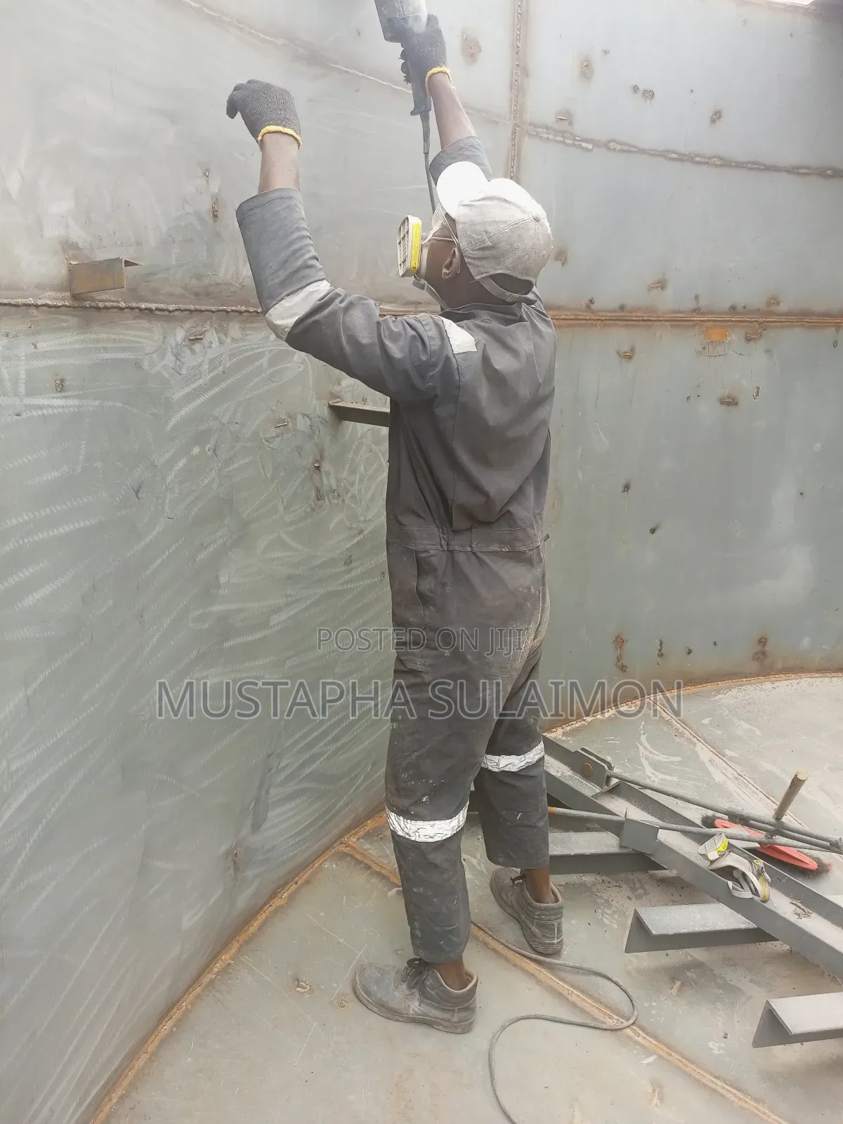 Epoxy Spraying and Fiber Glass Laminator