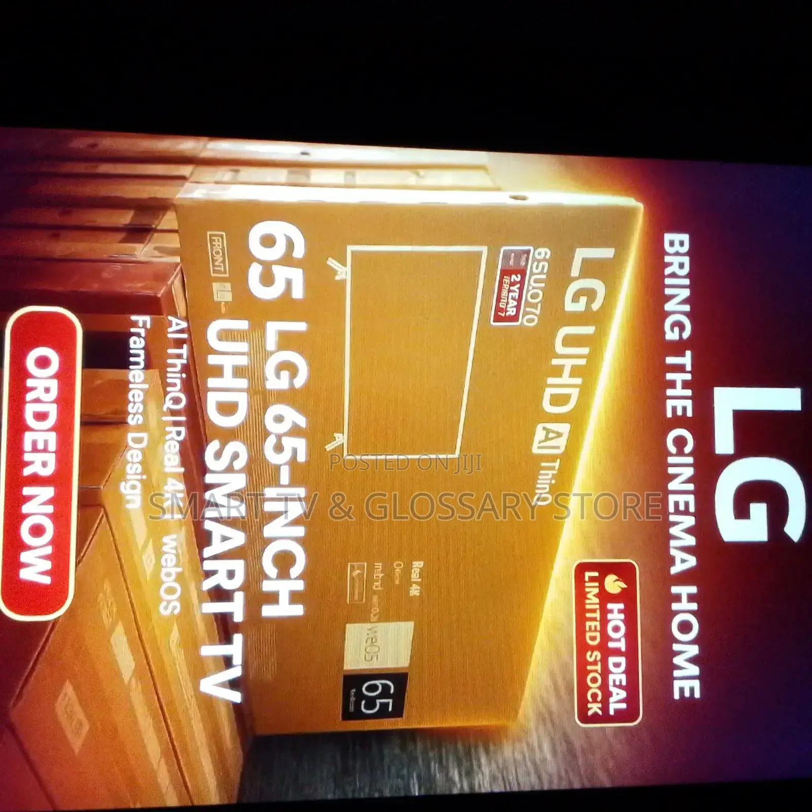 65 Inches Smart Tv With Home Dashboard