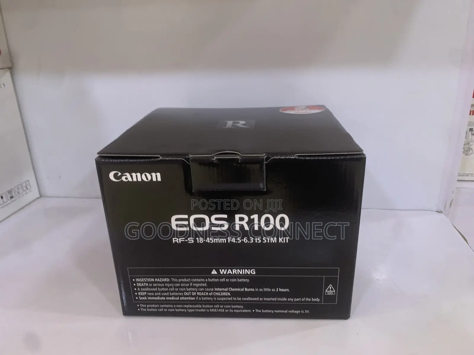 Canon Eos R100 Camera With 18-45 Is Stm Lens