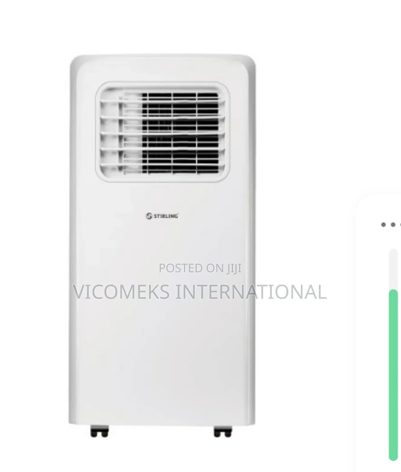 2.63kw Portable Air Conditioner Wifi Standing