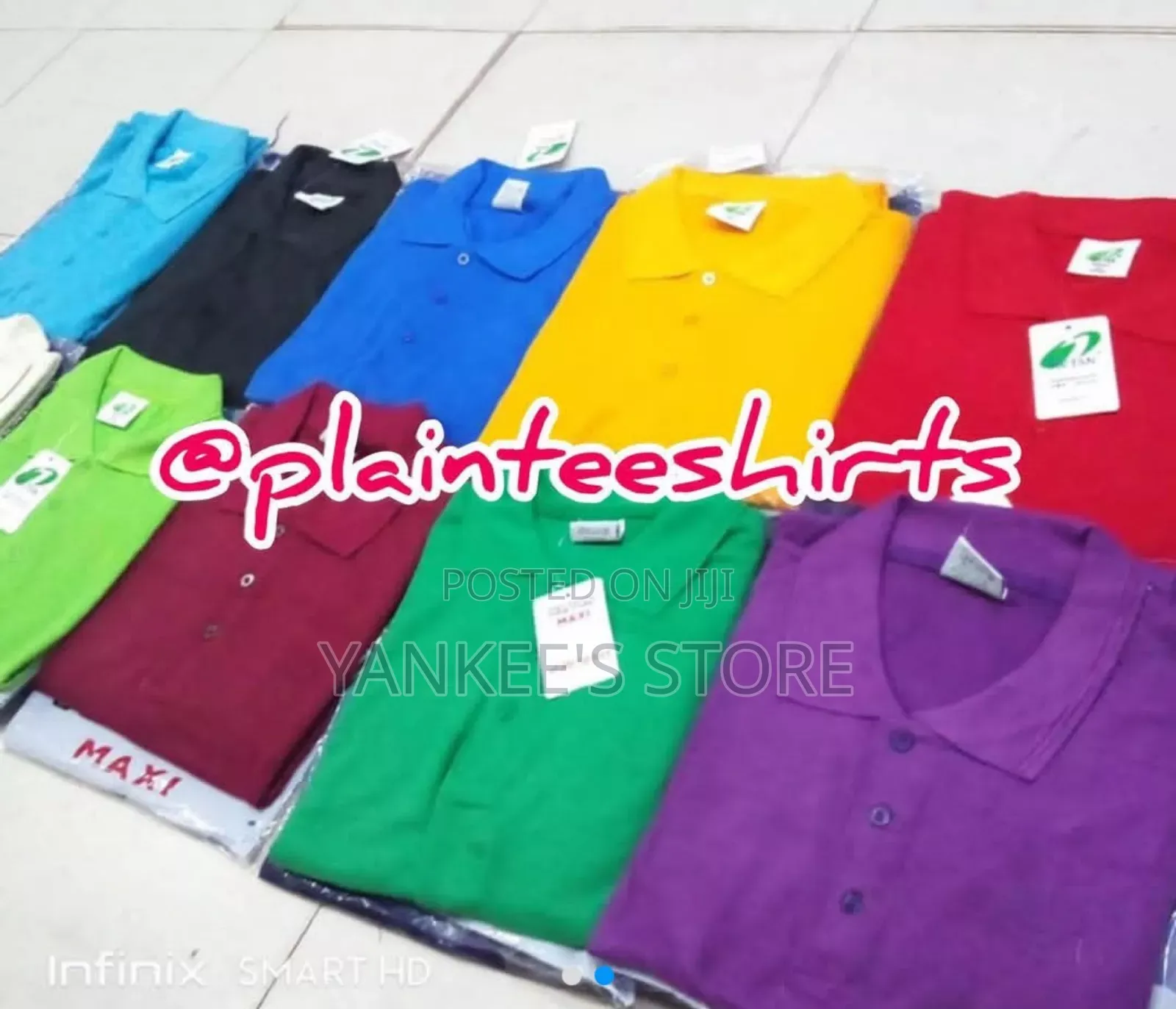 Quality Boys Plain Collar Neck Tshirts(Royal Brothers,Mr Tan Maxi)