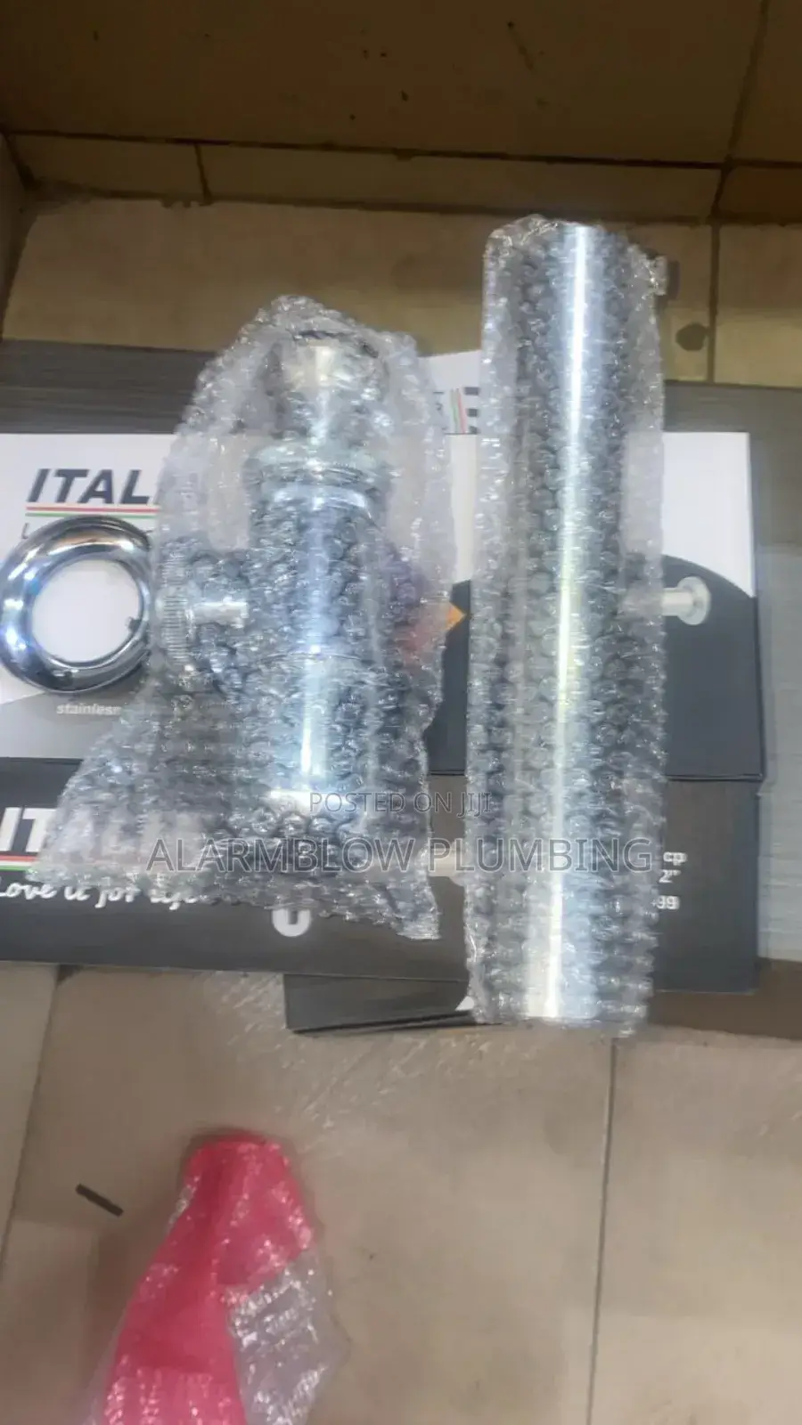 Stainless Bottle Trap Chrome