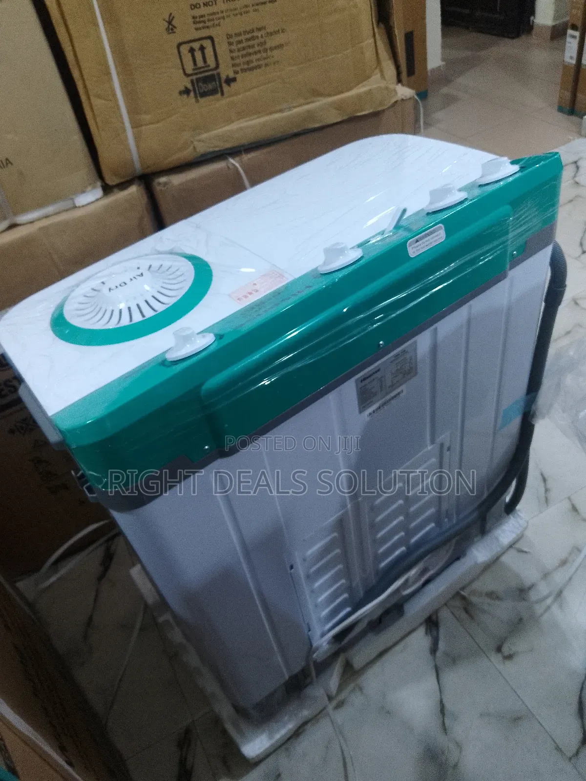 Hisense 11kg Dual Tub Machine - Fresh, Fast, Fantastic