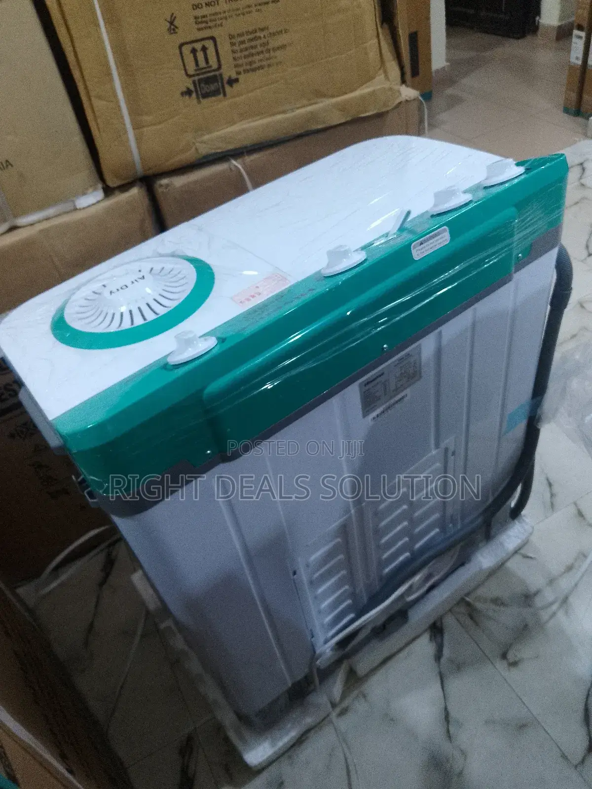 Hisense 11kg Dual Tub Machine - Fresh, Fast, Fantastic